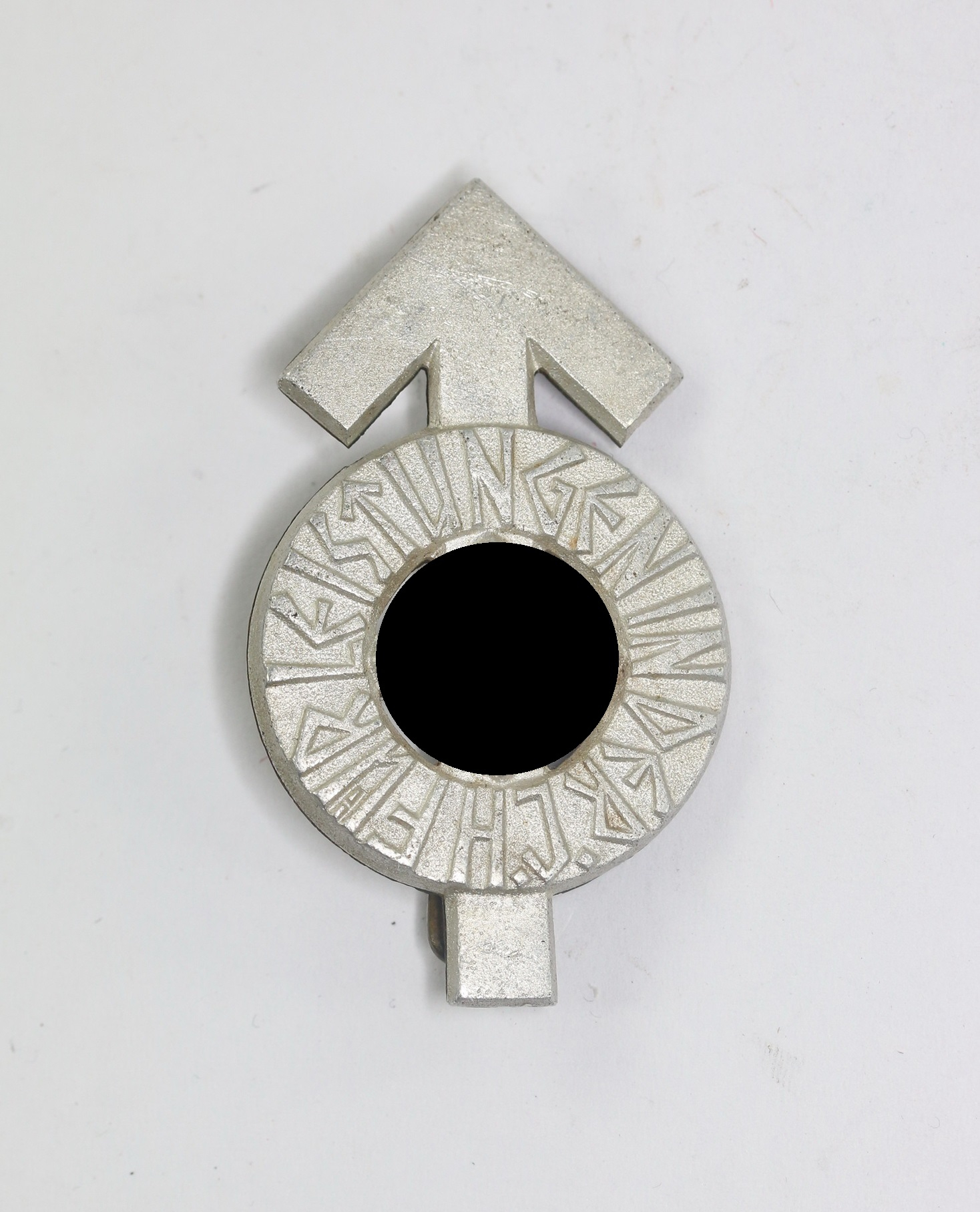 Hitler Youth (HJ), Silver Achievement Badge. Maker RZM M1/101 - Für Leistungen in der HJ – Bild 1