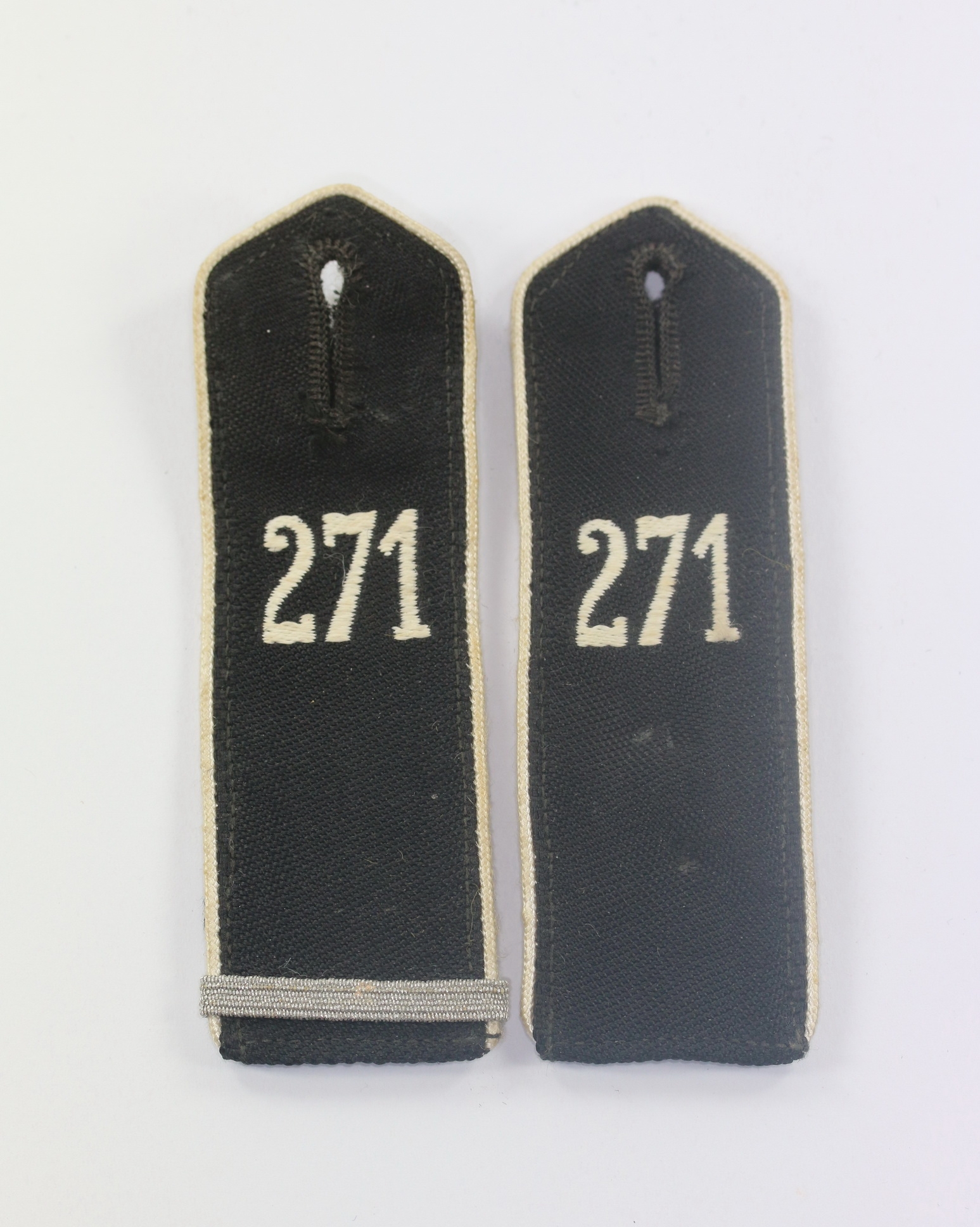 Hitler Youth (HJ) Pair of Shoulder Straps for Bann 271 (Lüneburger Heide) – Bild 1