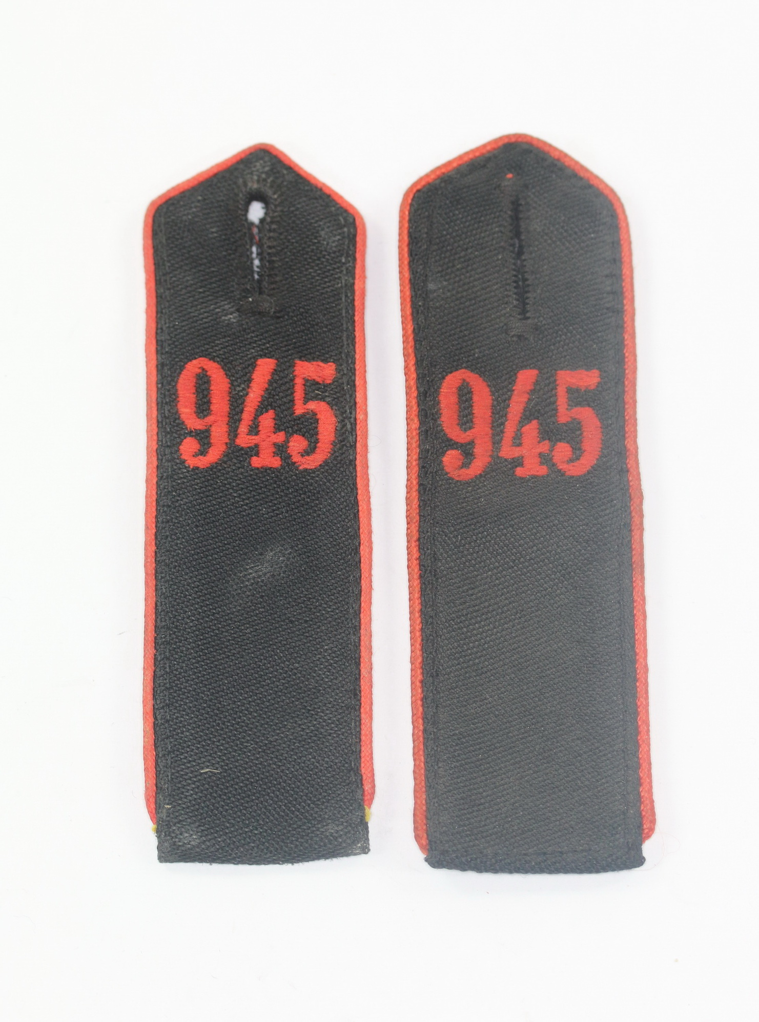 Hitler Youth (HJ), Pair of Shoulder Straps Bann 945 (Reichswerke Hermann Göring) – Bild 1