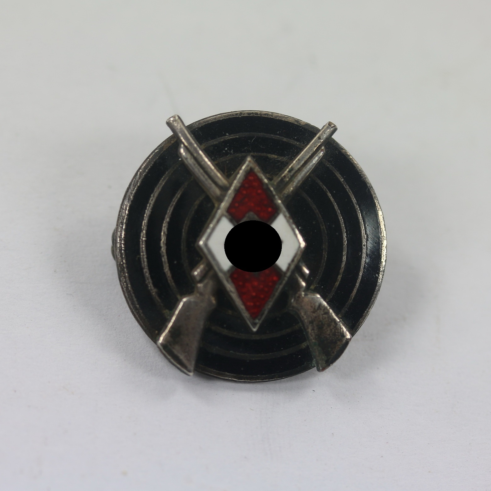 Hitler Youth (HJ), Shooting Badge. Maker RZM M1/25 (Rudolf Reiling, Pforzheim) – Bild 1