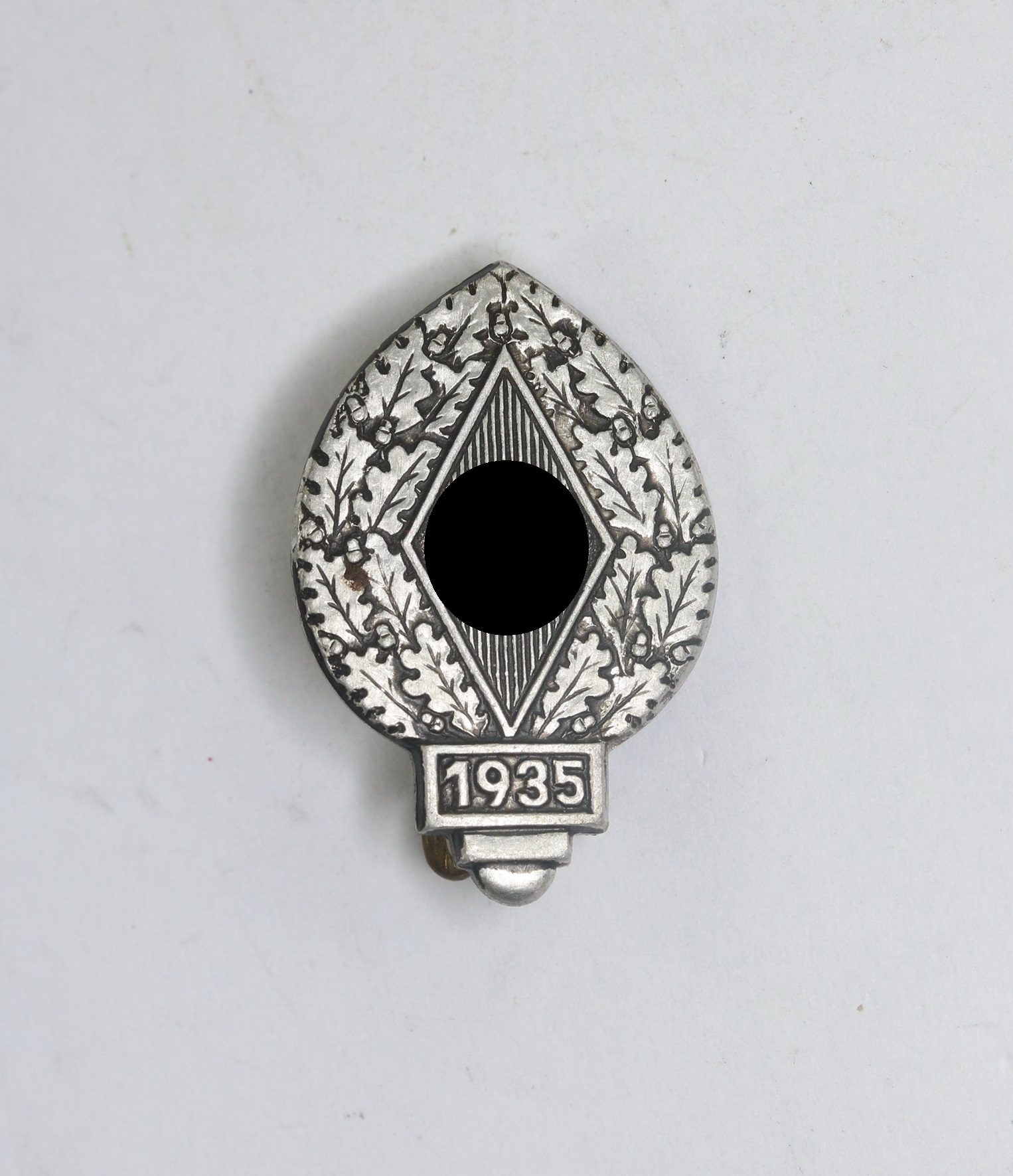hitlerjugend_hj_siegerabzeichen_1935_hst Hitler Youth (HJ), Victor Badge 1935. Maker FR. Zimmermann Stuttgart – Bild 1