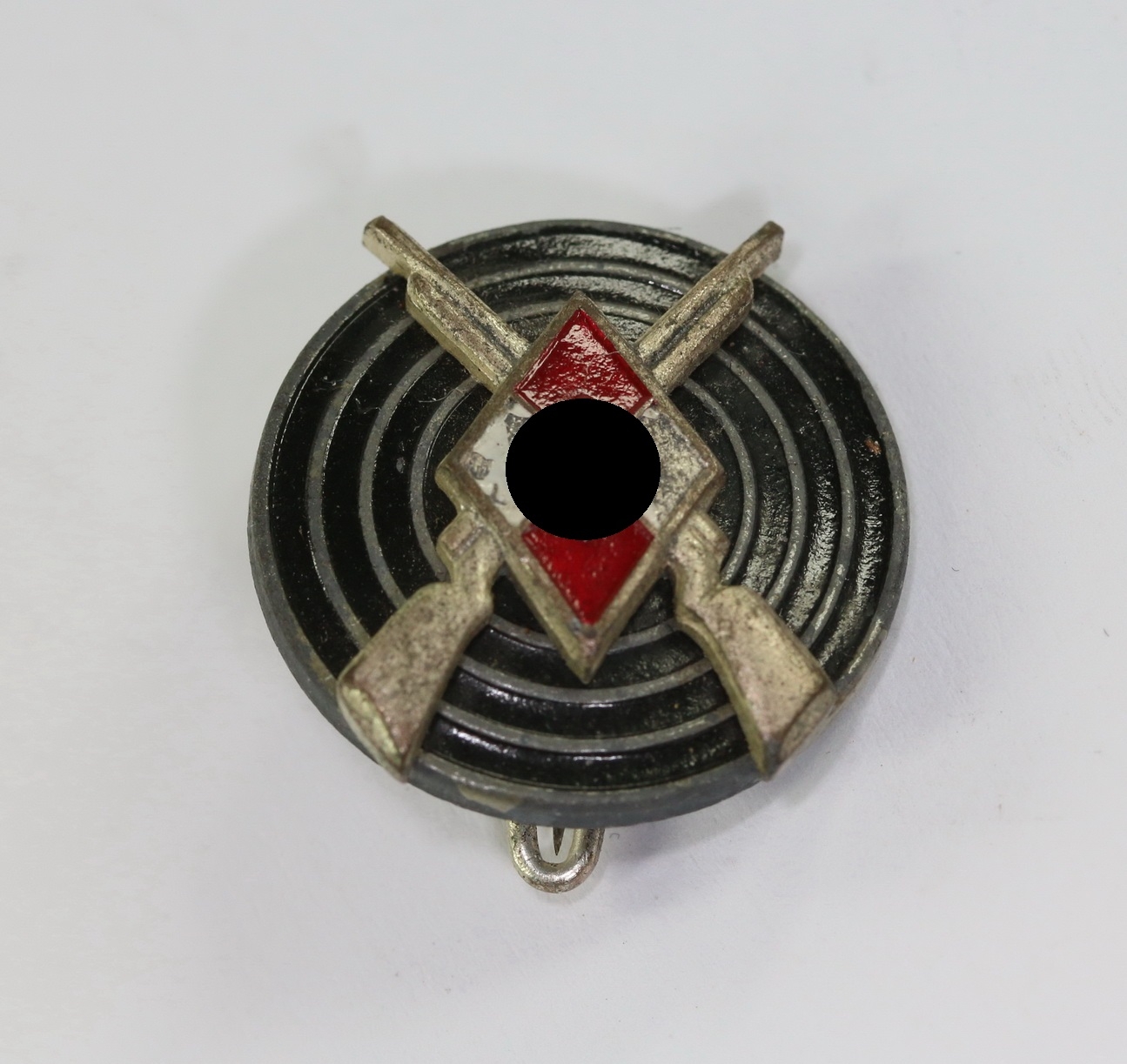 hj_schie_auszeichnung_rzm_m1120_1__1 Hitler Youth Marksmanship Badge. Maker RZM M1/120. – Bild 1