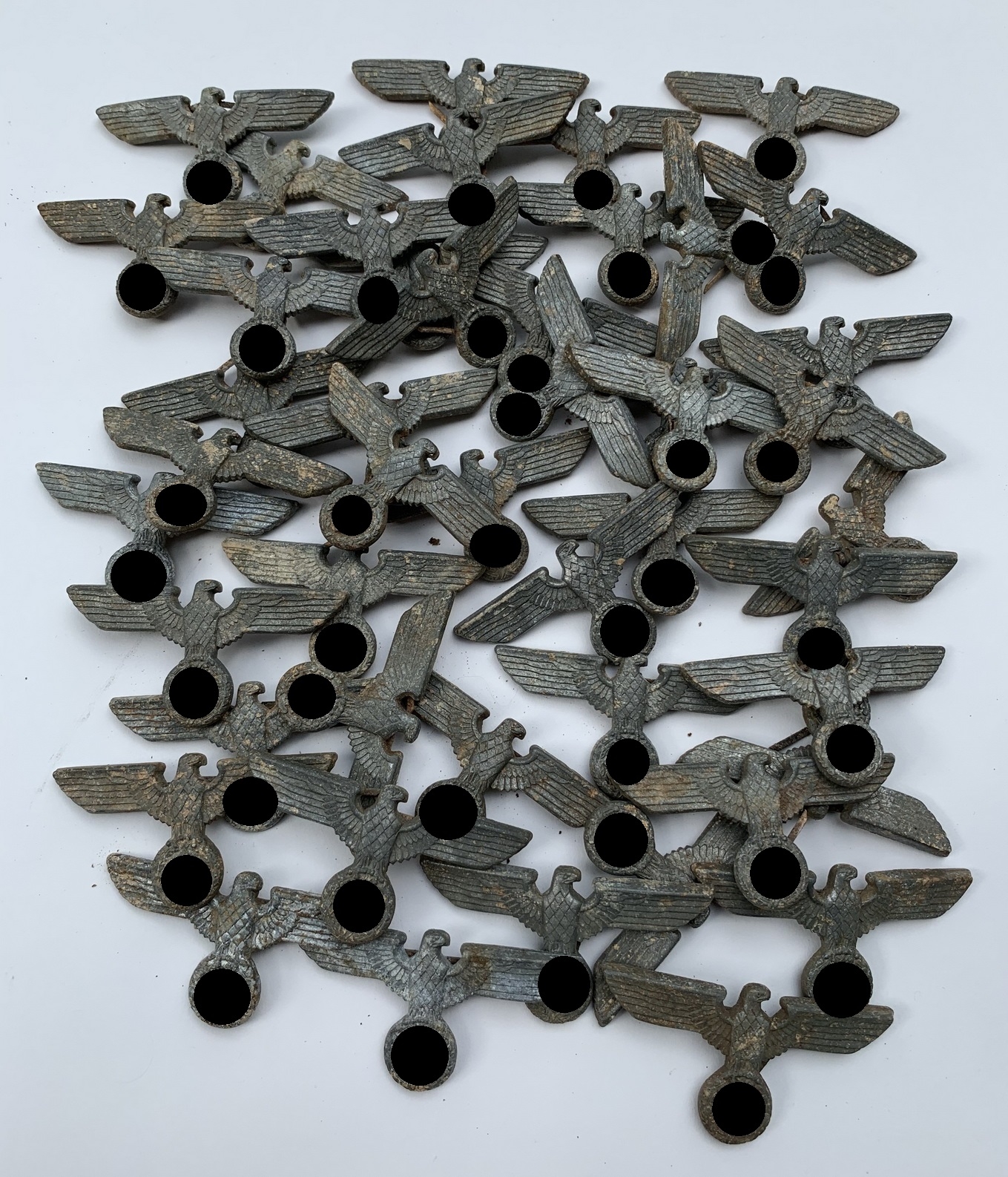 Hortfund Mützenadler HJ-Führer, SA Mütze, Hst. RZM M1/50 – Bild 1