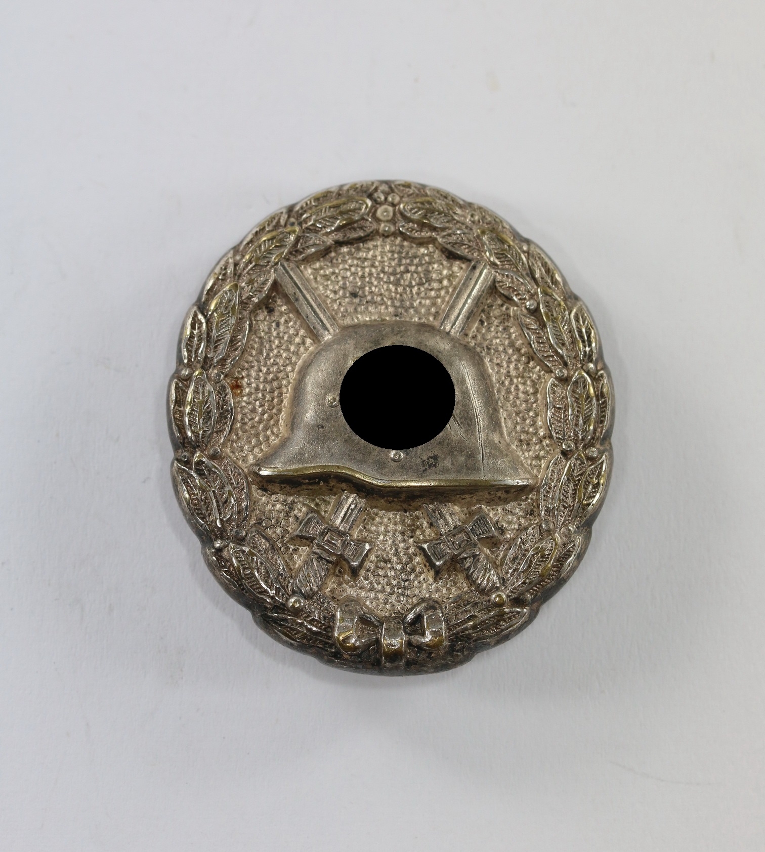 img_0823_bildgr_e_ndern_2 Verwundetenabzeichen in Silber, 1. Form hohl verbödet (!) – Bild 1