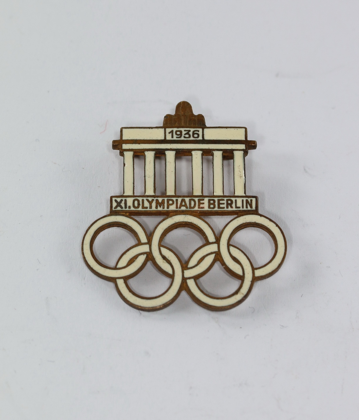 img_1145_bildgr_e_ndern_2 Souvenir Badge, "XI. Olympiade Berlin 1936" – Bild 1
