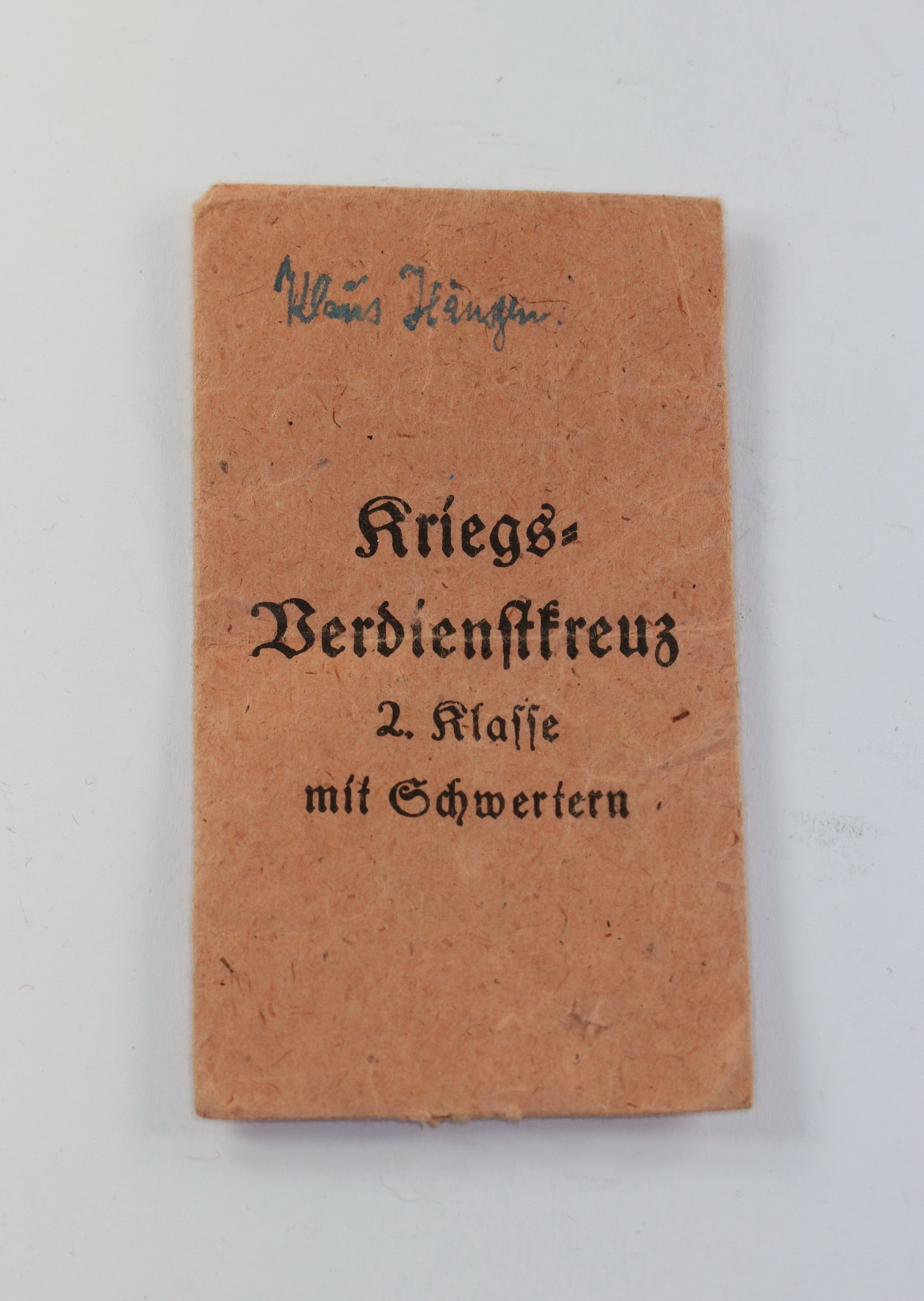 img_1172_bildgr_e_ndern_3 Envelope for the War Merit Cross 2nd Class with Swords. Maker Otto Zappe. – Bild 1
