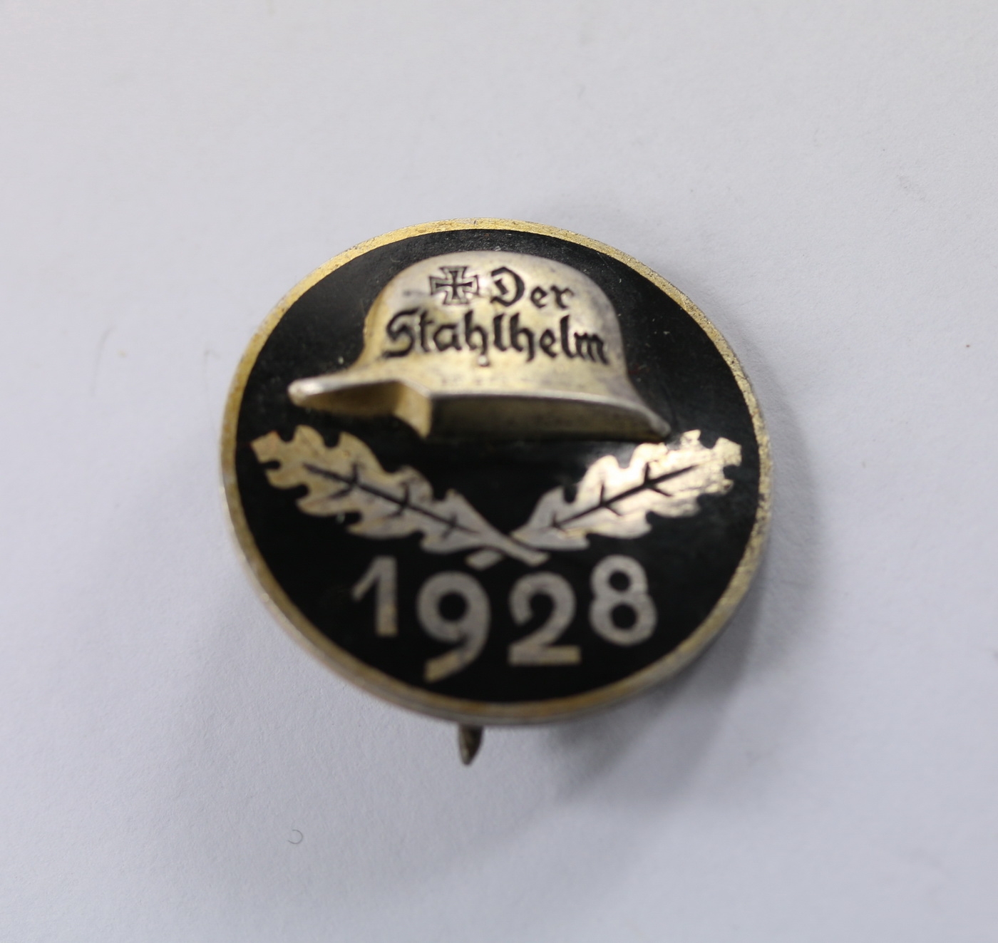 img_1393_bildgr_e_ndern_2 Steel Helmet Association Membership Badge 192i, Silver. – Bild 1