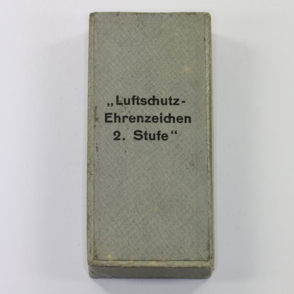 Etui Luftschutz Ehrenzeichen 2. Stufe