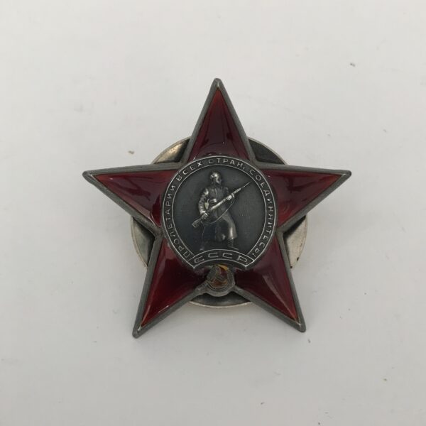 Sowjetunion, Orden des Roten Sterns mit Archiv Material