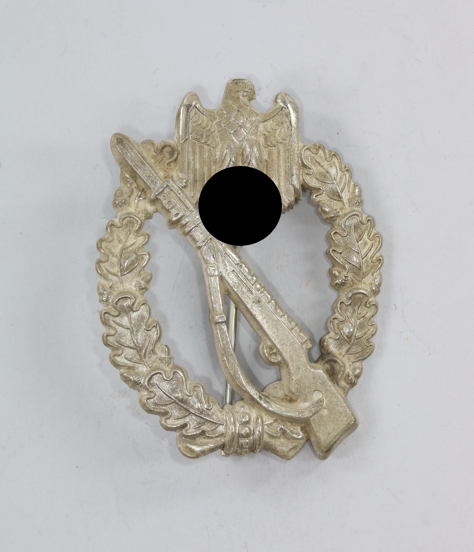 img_2848_bildgr_e_ndern_4 Silver Infantry Assault Badge. Type 4 Stem. – Bild 1
