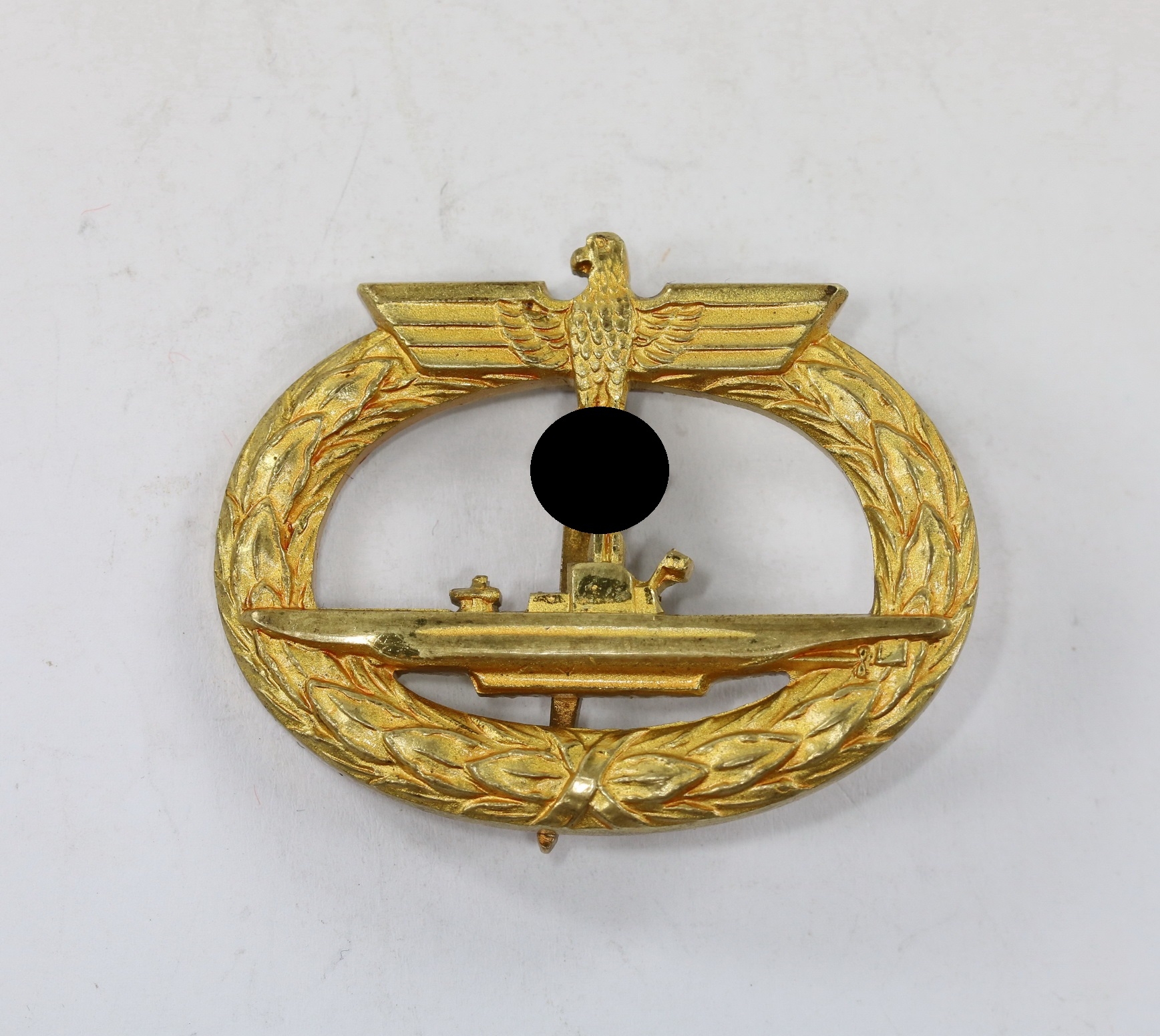 img_2907_bildgr_e_ndern_1_1 Submarine War Badge 1939. Maker Schwerin. – Bild 1