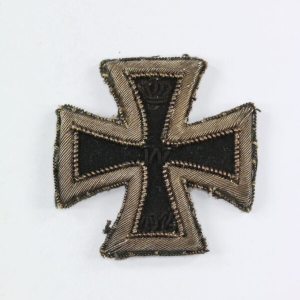 Eisernes Kreuz 1. Klasse 1914, gestickte Variante (Stoff)