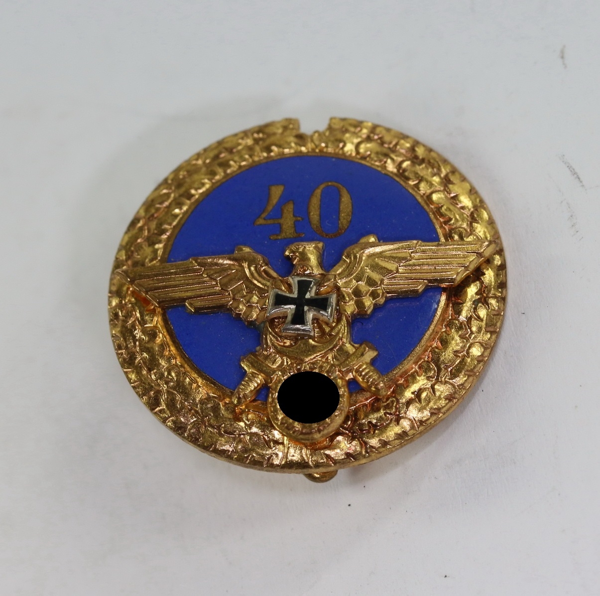 img_4428_bildgr_e_ndern_1_2 Nationalsozialistischer Deutscher Marinebund (NSDMB), Ehrennadel für 40 Jahre – Bild 1