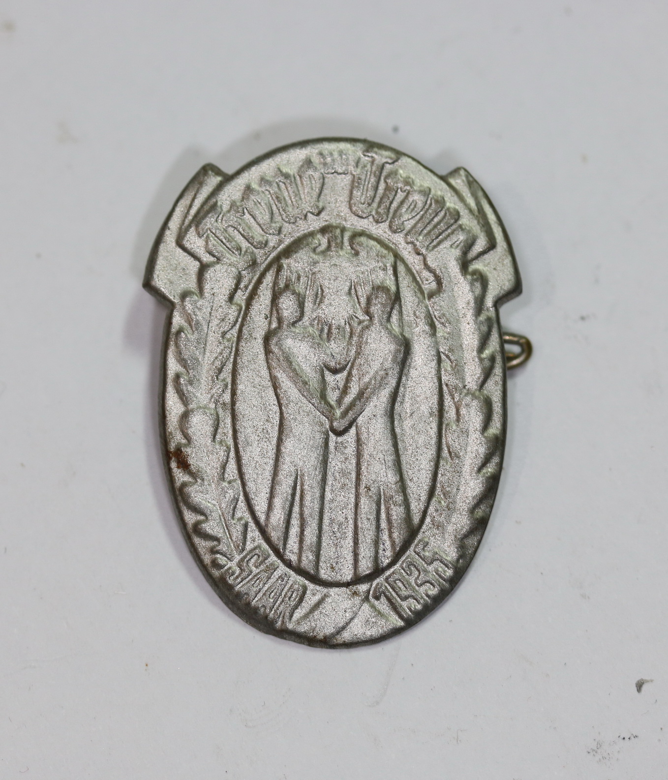 img_5428_bildgr_e_ndern Day Badge. Treue und Treue Saar 1935 – Bild 1