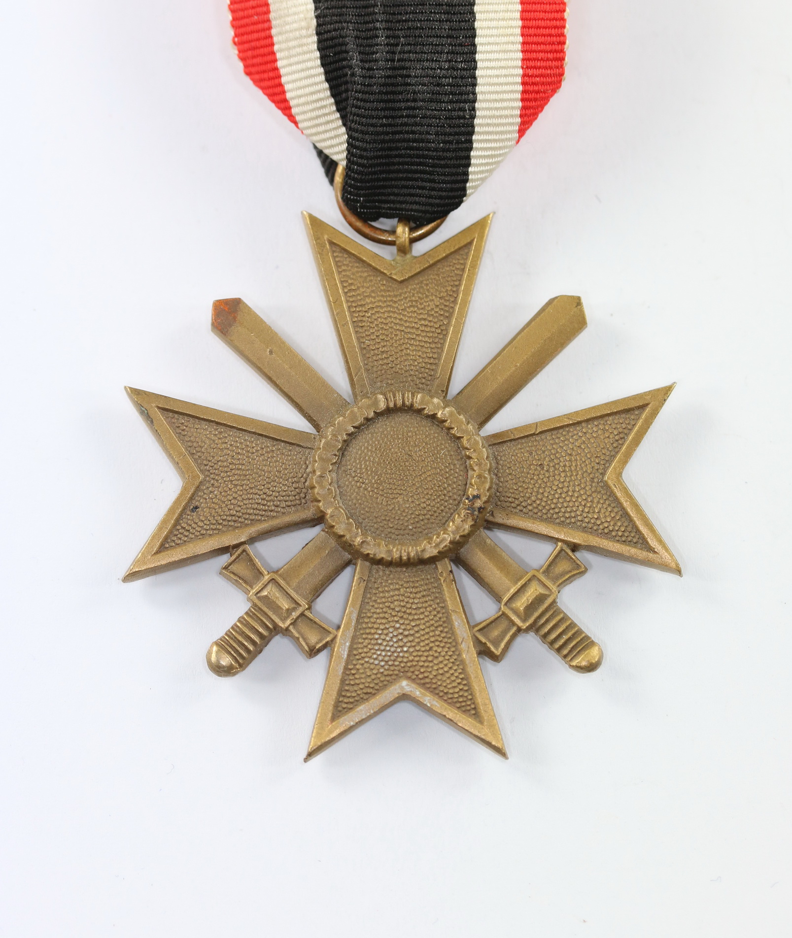 img_7208_bildgr_e_ndern_1 Kriegsverdienstkreuz 2. Klasse mit Schwertern, 1957 (!) – Bild 1