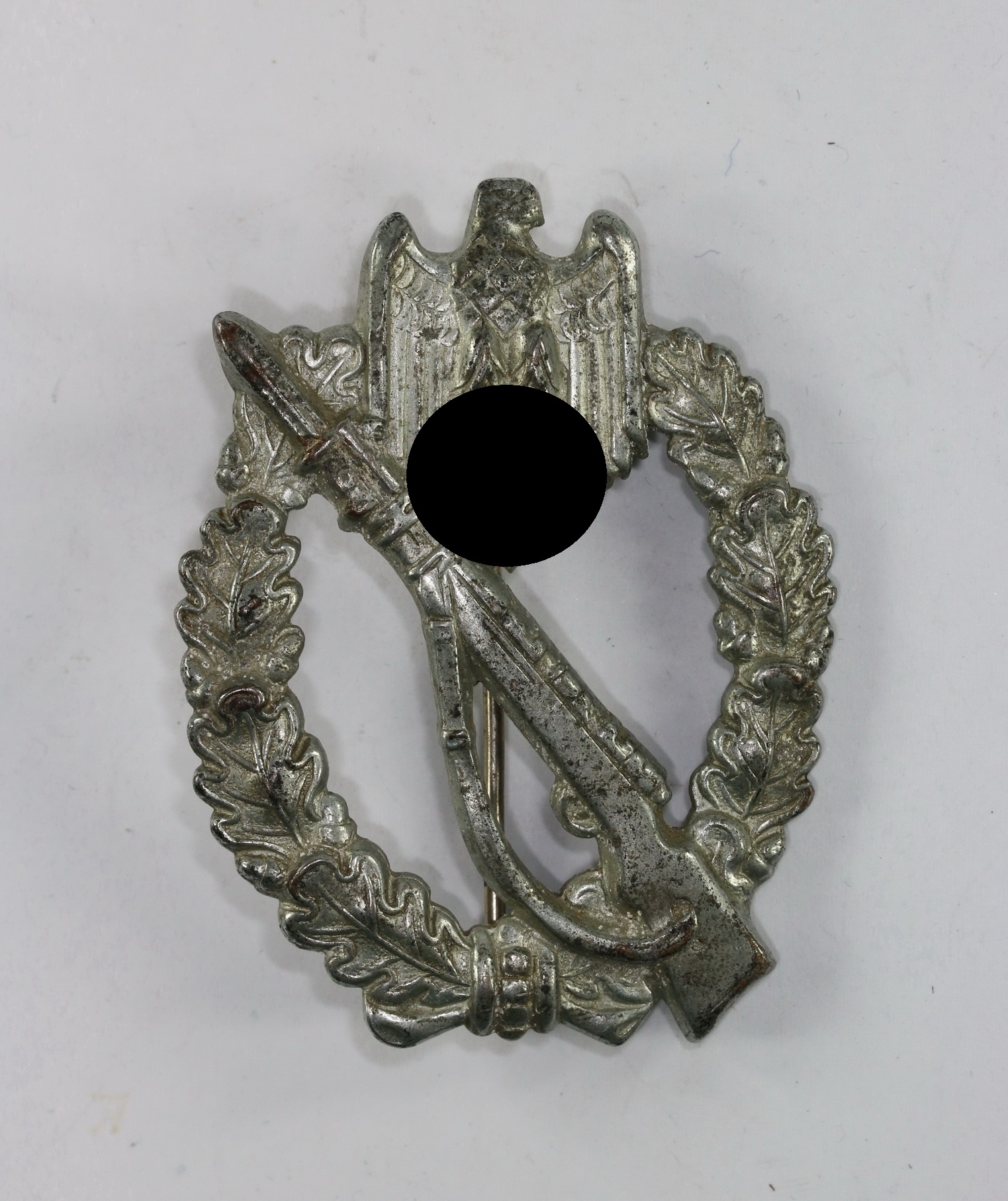 img_7560_bildgr_e_ndern_1 Infanterie-Sturmabzeichen in Silber, S.H.u.Co., Eisen (!) – Bild 1