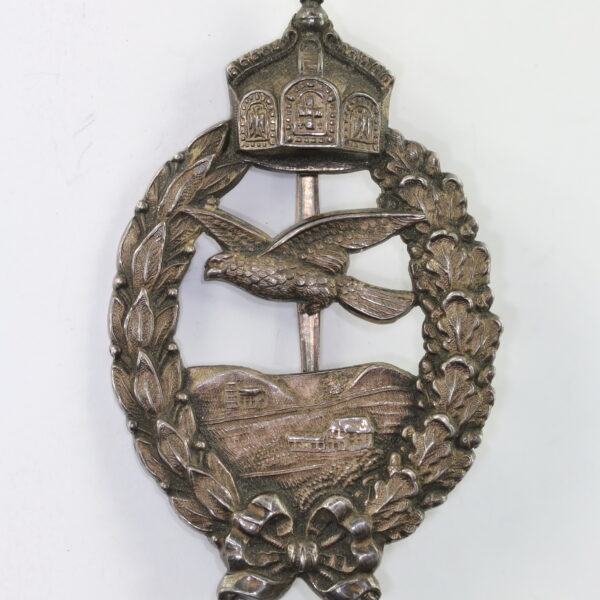 Preußen, Flieger Erinnerungsabzeichen, Hersteller Paul Meybauer Berlin, Silber