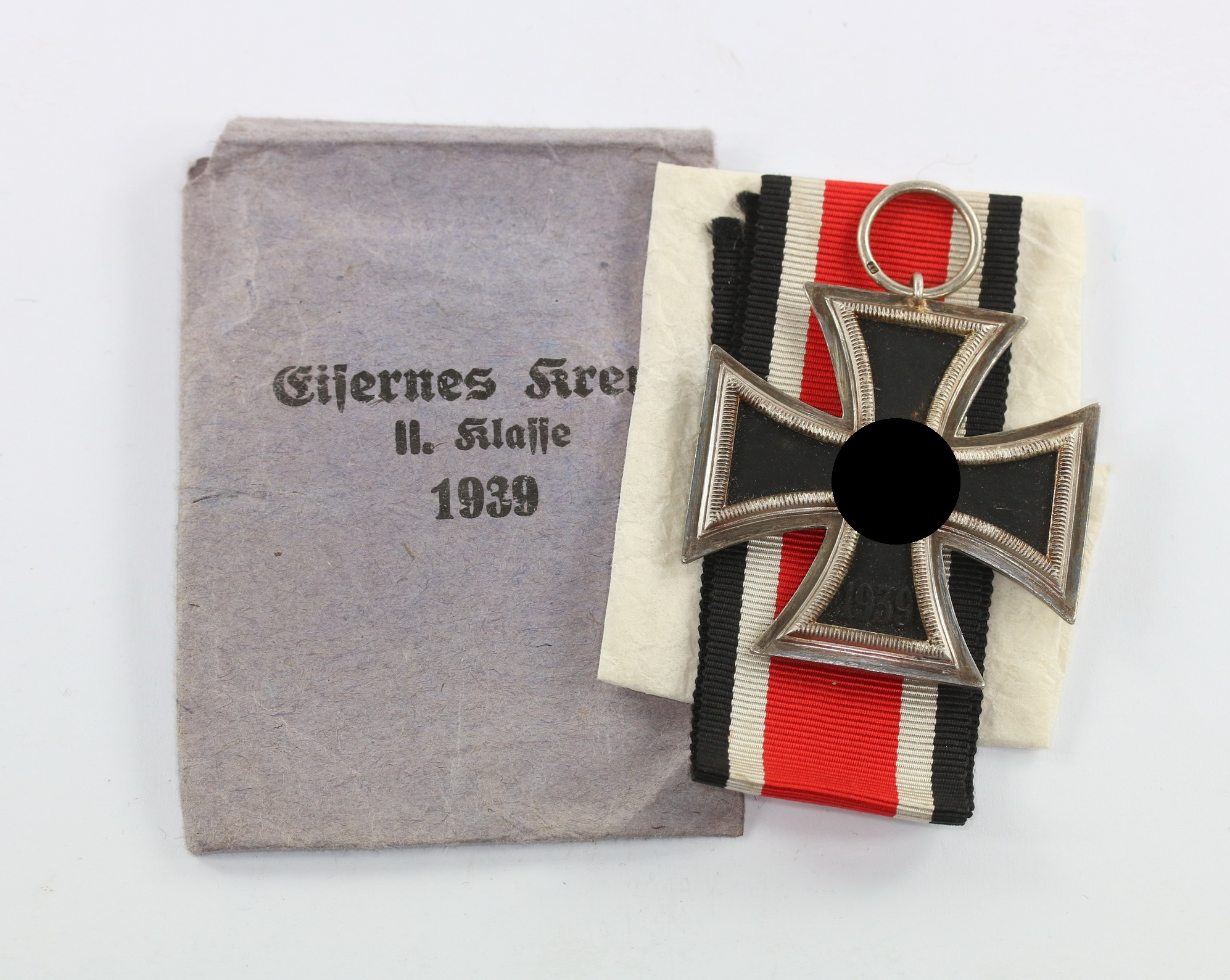 img_9183_bildgr_e_ndern_1_1 Iron Cross 2nd Class 1939 in Small envelope. Maker 27. – Bild 1