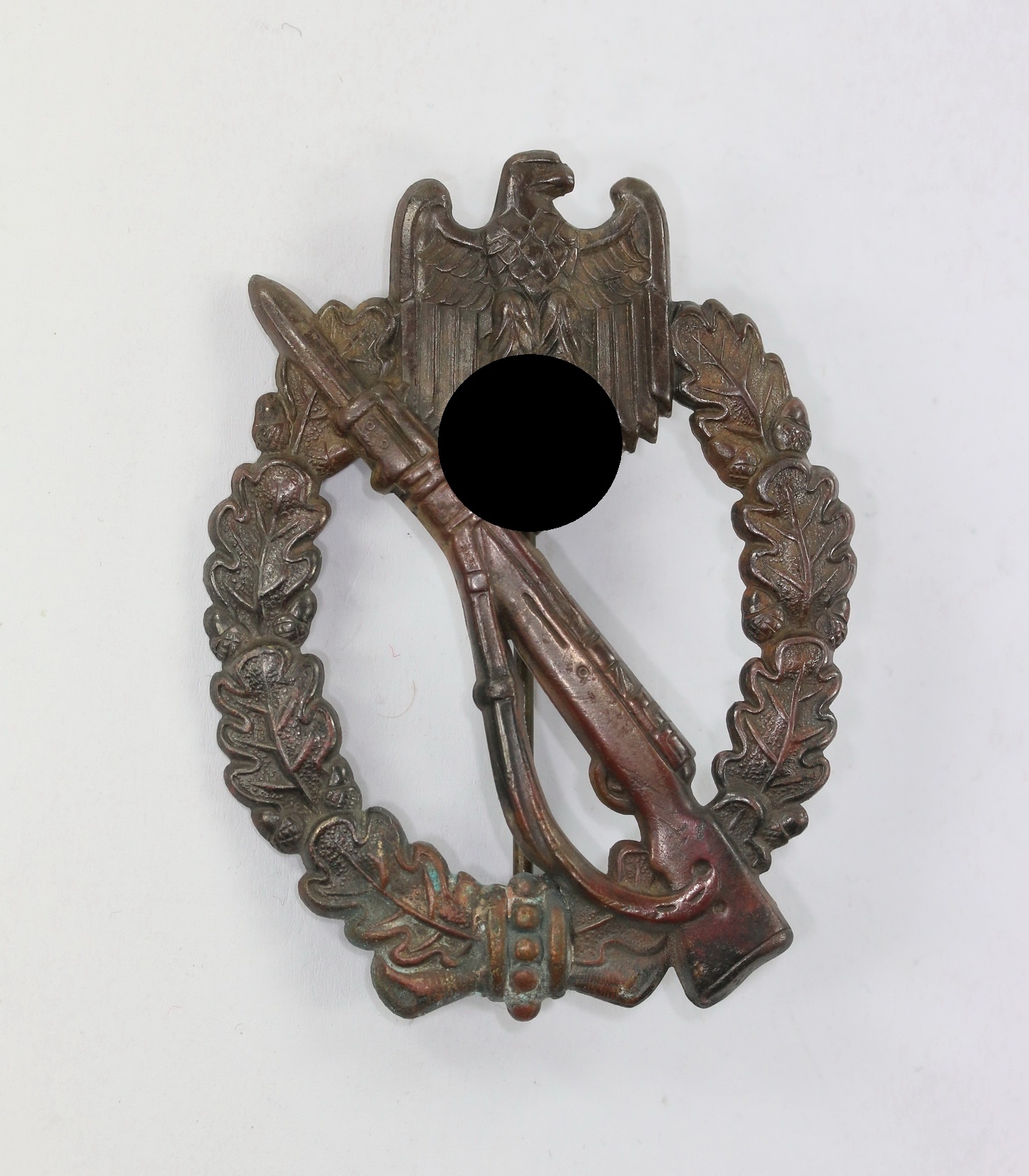 infanterie_sturmabzeichen_bronze_schickle_1__1 Bronze Infantry Assault Badge. Type Schickle. – Bild 1
