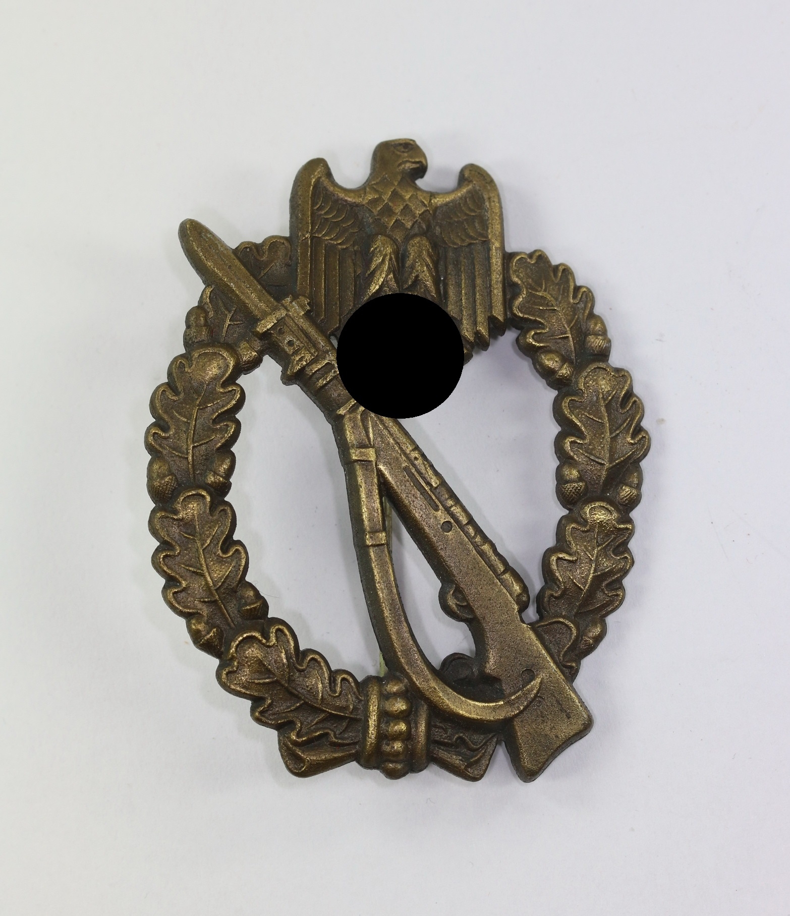 infanterie_sturmabzeichen_in_bronze_hst Bronze Infantry Assault Badge. Maker JFS. – Bild 1