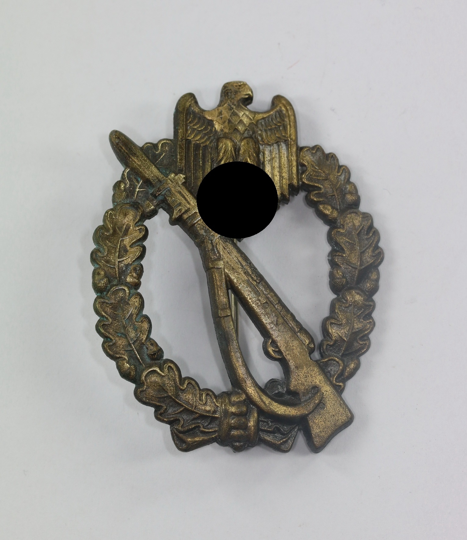 infanterie_sturmabzeichen_in_bronze_hst Bronze Infantry Assault Badge. Maker JFS. – Bild 1