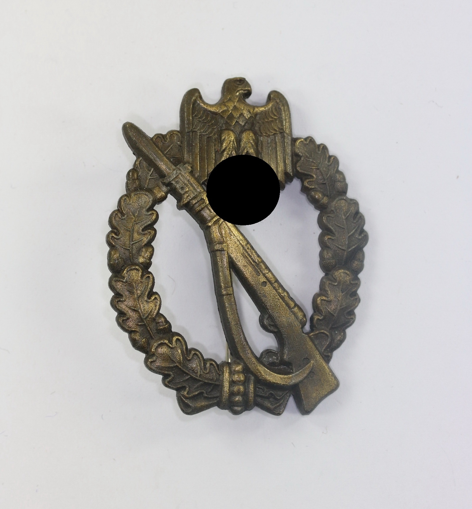 infanterie_sturmabzeichen_in_bronze_hst Infanterie Sturmabzeichen in Bronze, Hst. JFS (Josef Feix & Söhne, Gablonz) – Bild 1