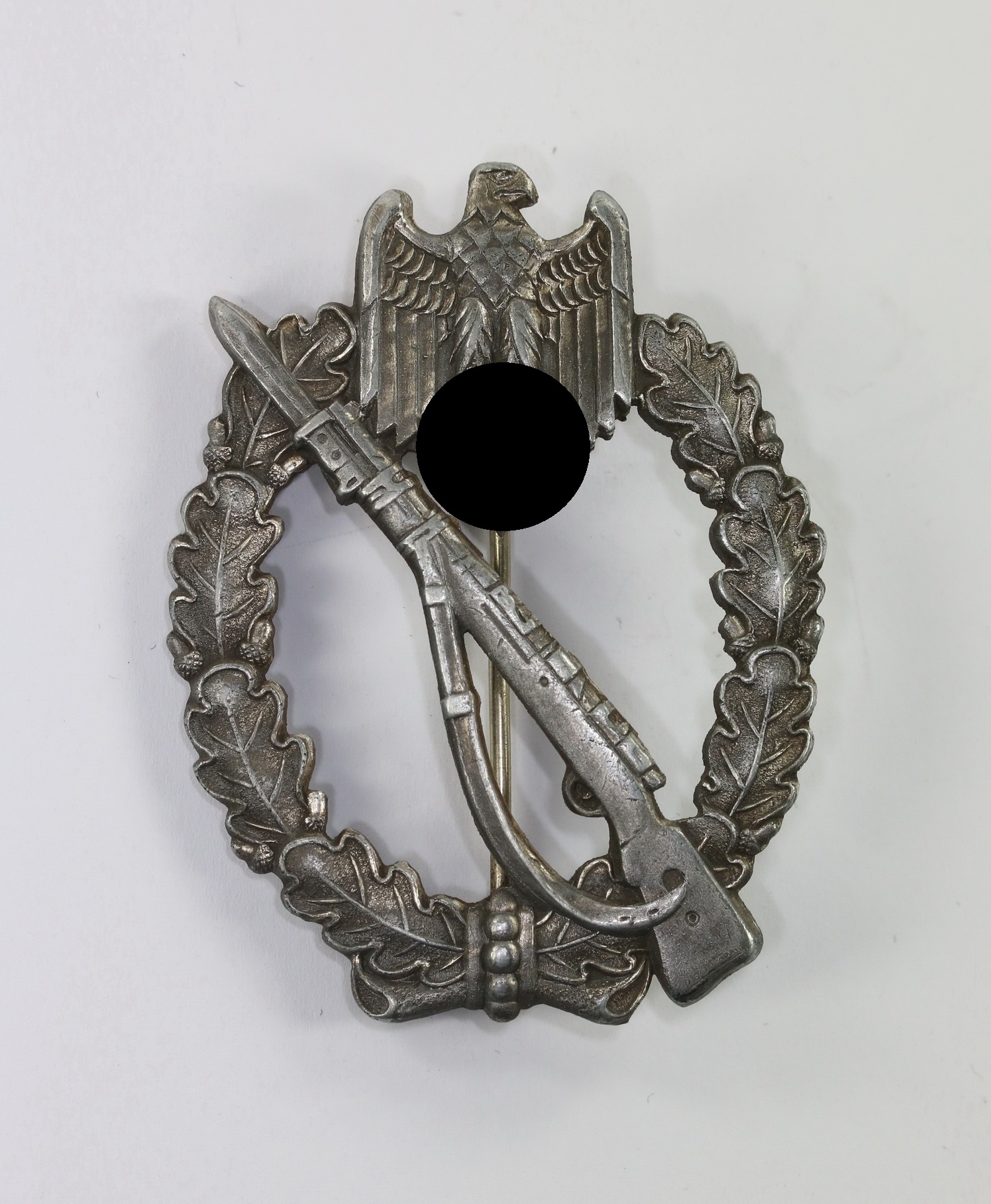 infanterie_sturmabzeichen_in_silber_alois_rettenmaier_1__1_1 Silver Infantry Assault Badge. Type Alois Rettenmaier. – Bild 1
