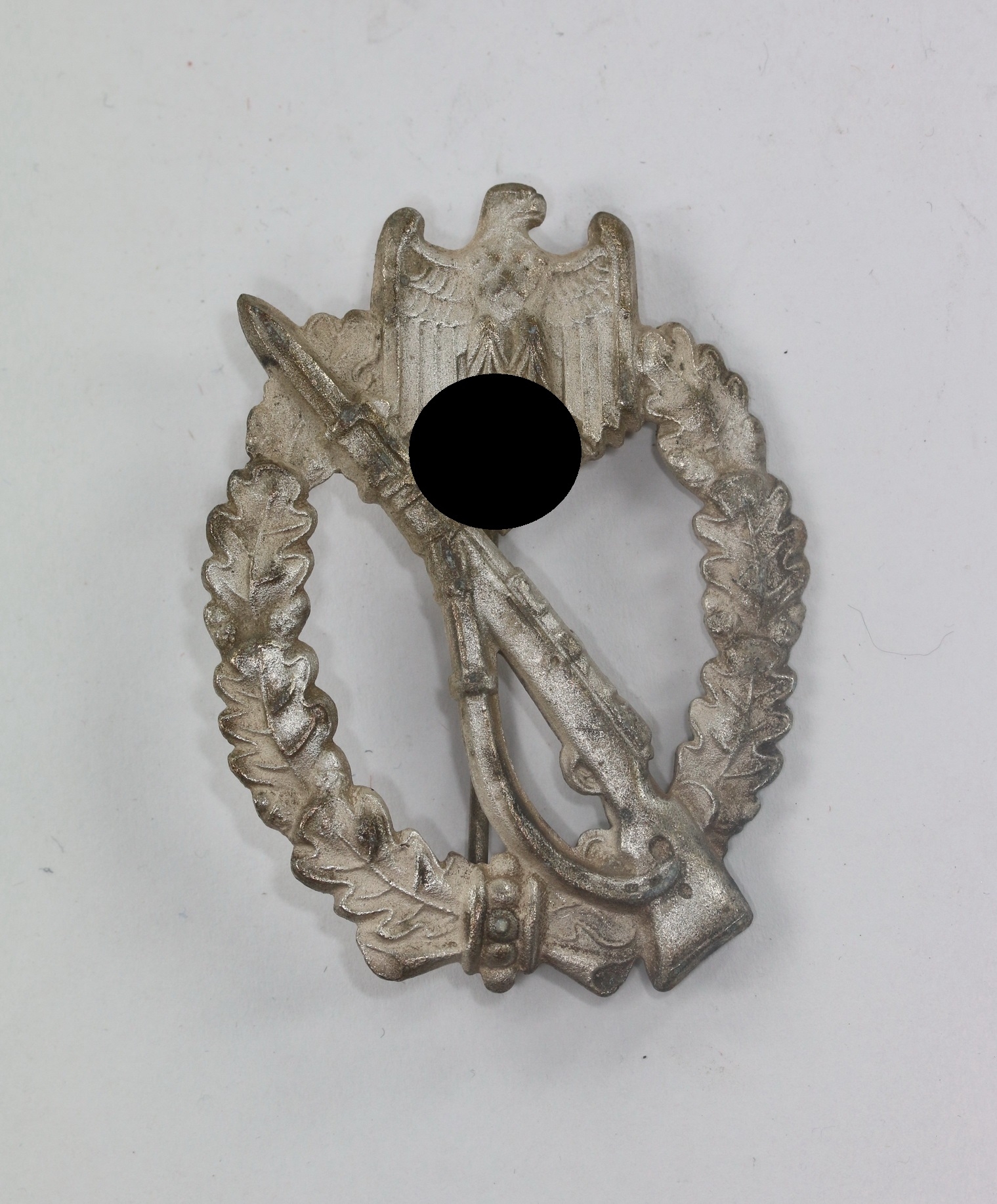 Infanterie Sturmabzeichen in Silber, E. F. Wiedmann, Frankfurt a.M. – Bild 1