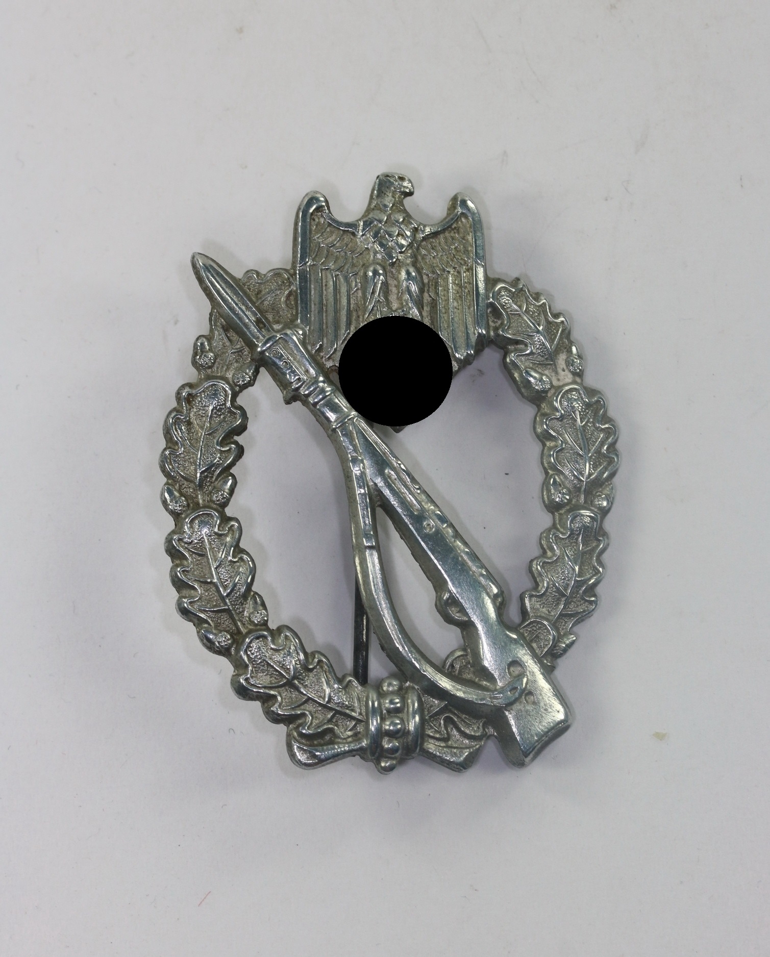 Silver Infantry Assault Badge. Type Ernst L. Müller, Pforzheim. – Bild 1