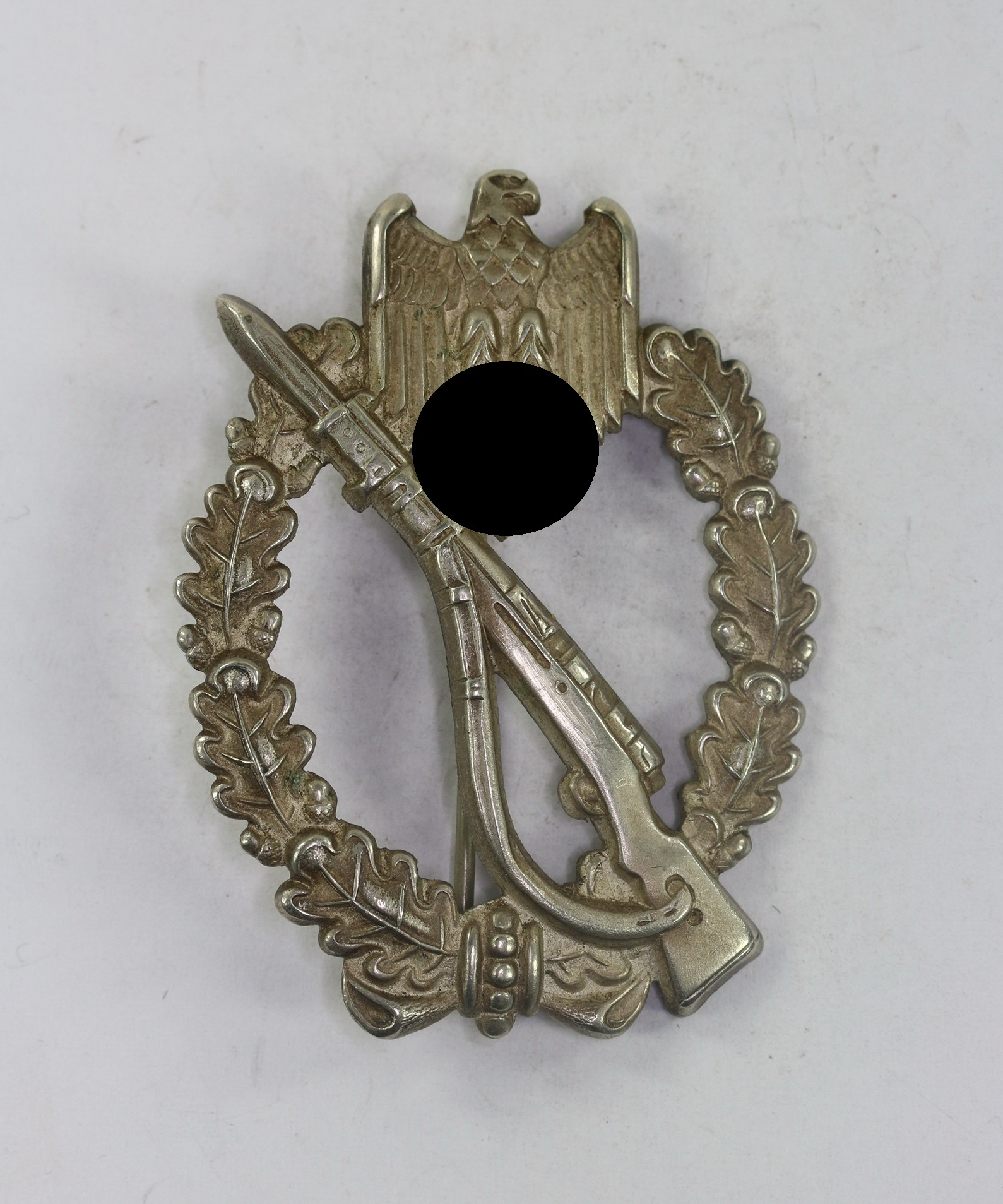 Infanterie Sturmabzeichen in Silber, FLL Neudilber (!) (Friedrich Linden, Lüdenscheid) – Bild 1