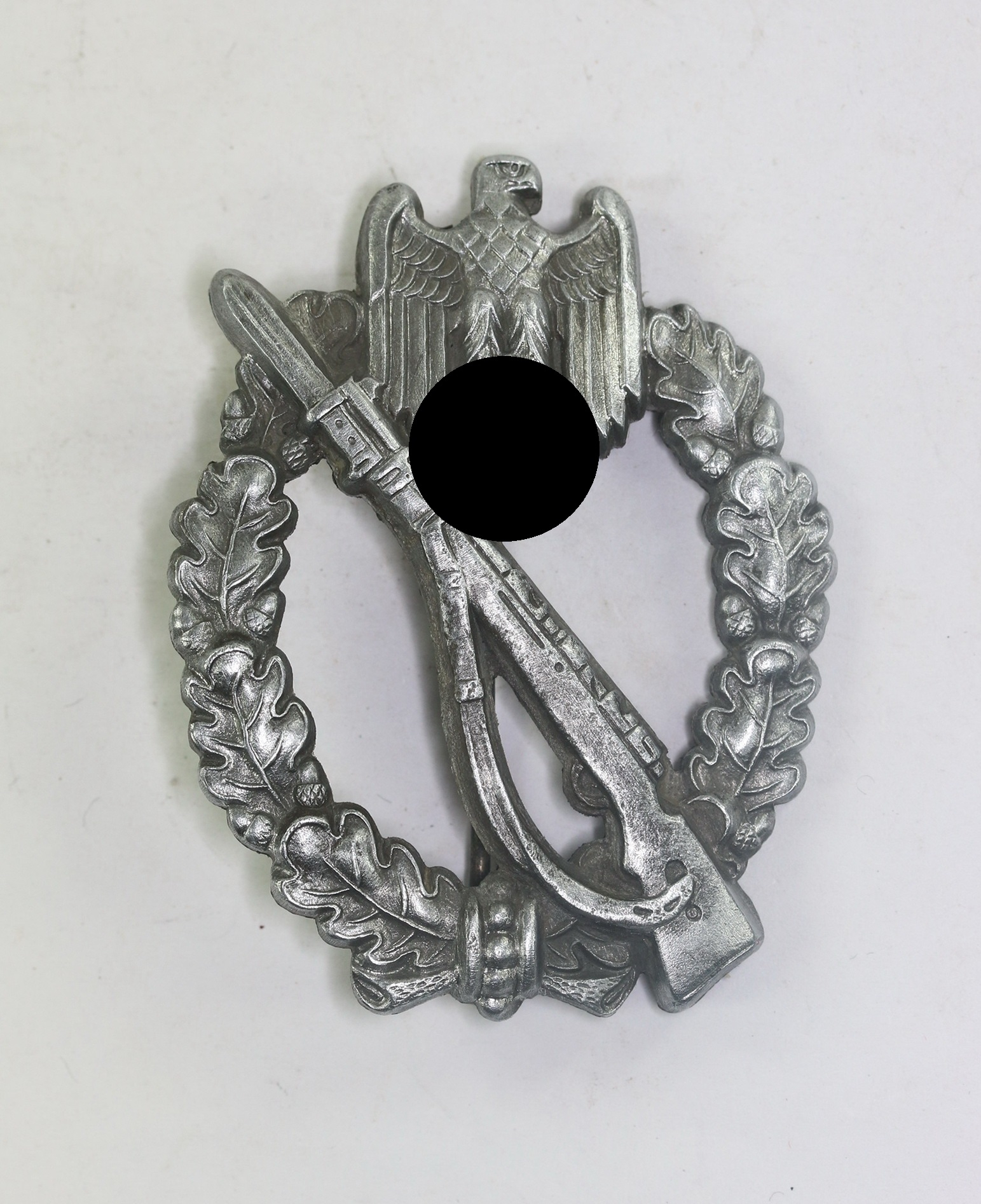 infanterie_sturmabzeichen_in_silber_hst Infanterie Sturmabzeichen in Silber, Hst. A (Assmann & Söhne, Lüdenscheid) – Bild 1