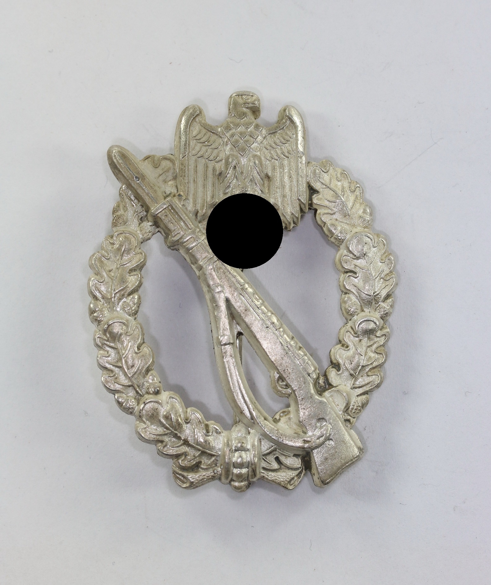 infanterie_sturmabzeichen_in_silber_hst Silver Infantry Assault Badge. Maker A. – Bild 1