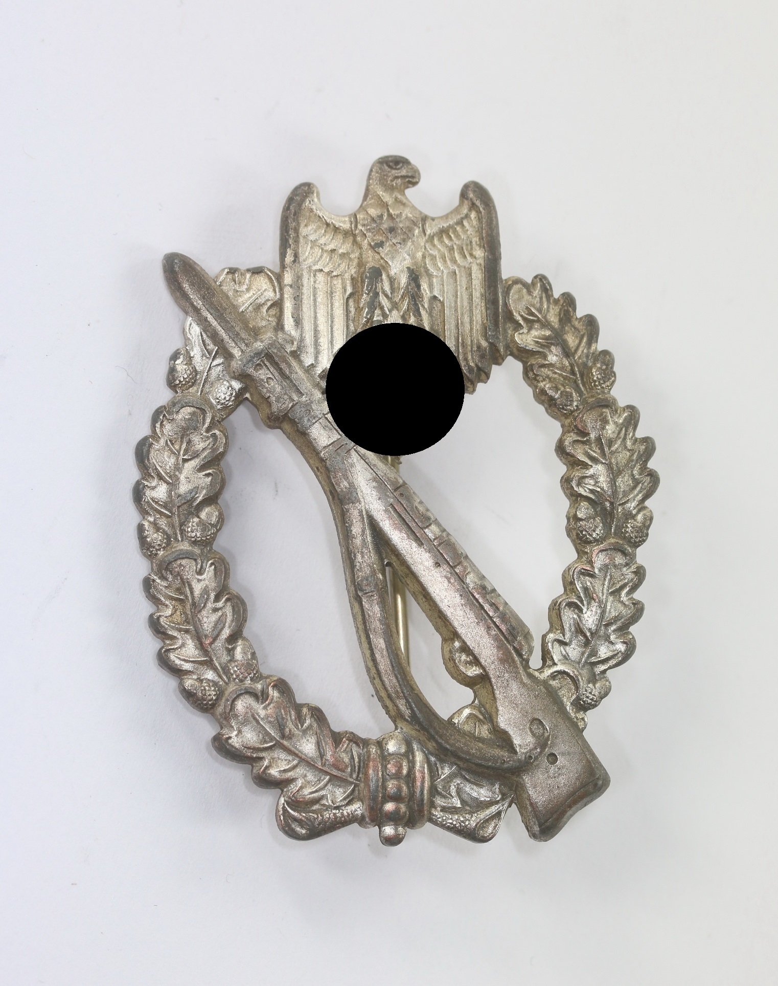 infanterie_sturmabzeichen_in_silber_hst Infanterie Sturmabzeichen in Silber, Hst. BSW (Mikro Punze) – Bild 1