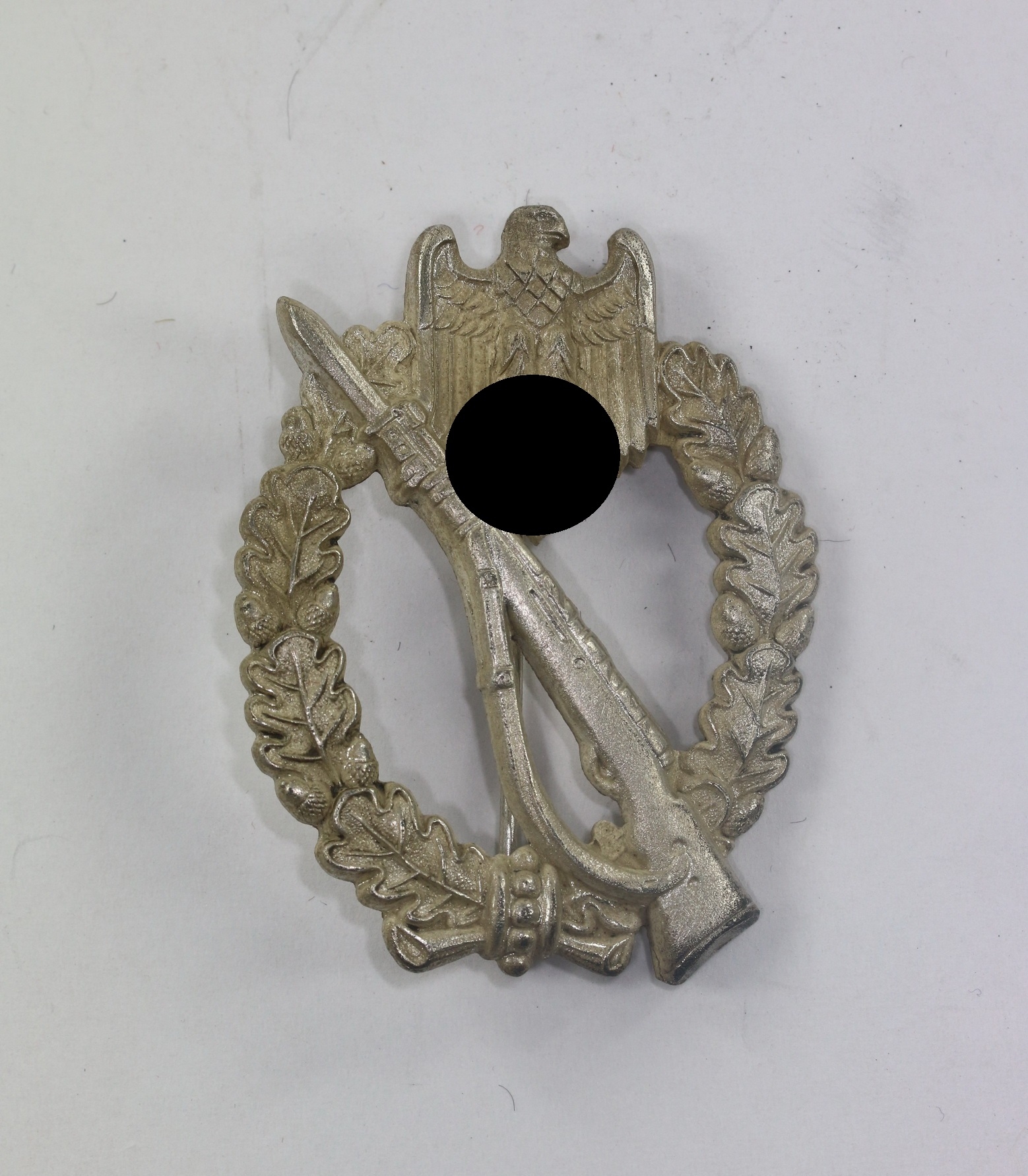 Silver Infantry Assault Badge. Maker f.o. (Friedrich Orth, Vienna). – Bild 1