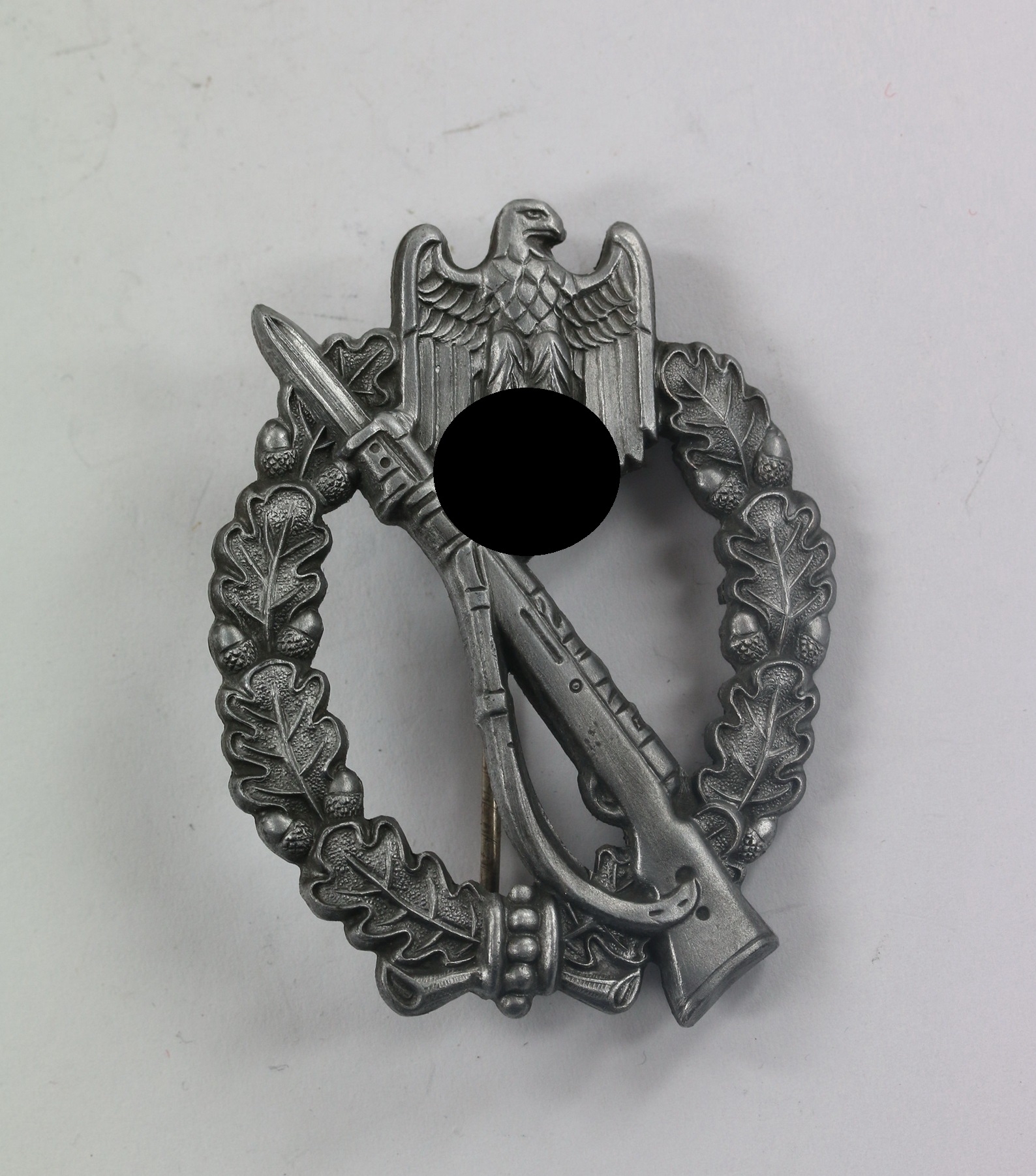 infanterie_sturmabzeichen_in_silber_hst Silver Infantry Assault Badge. Maker R.S. (Rudolf Souval, Wien) – Bild 1