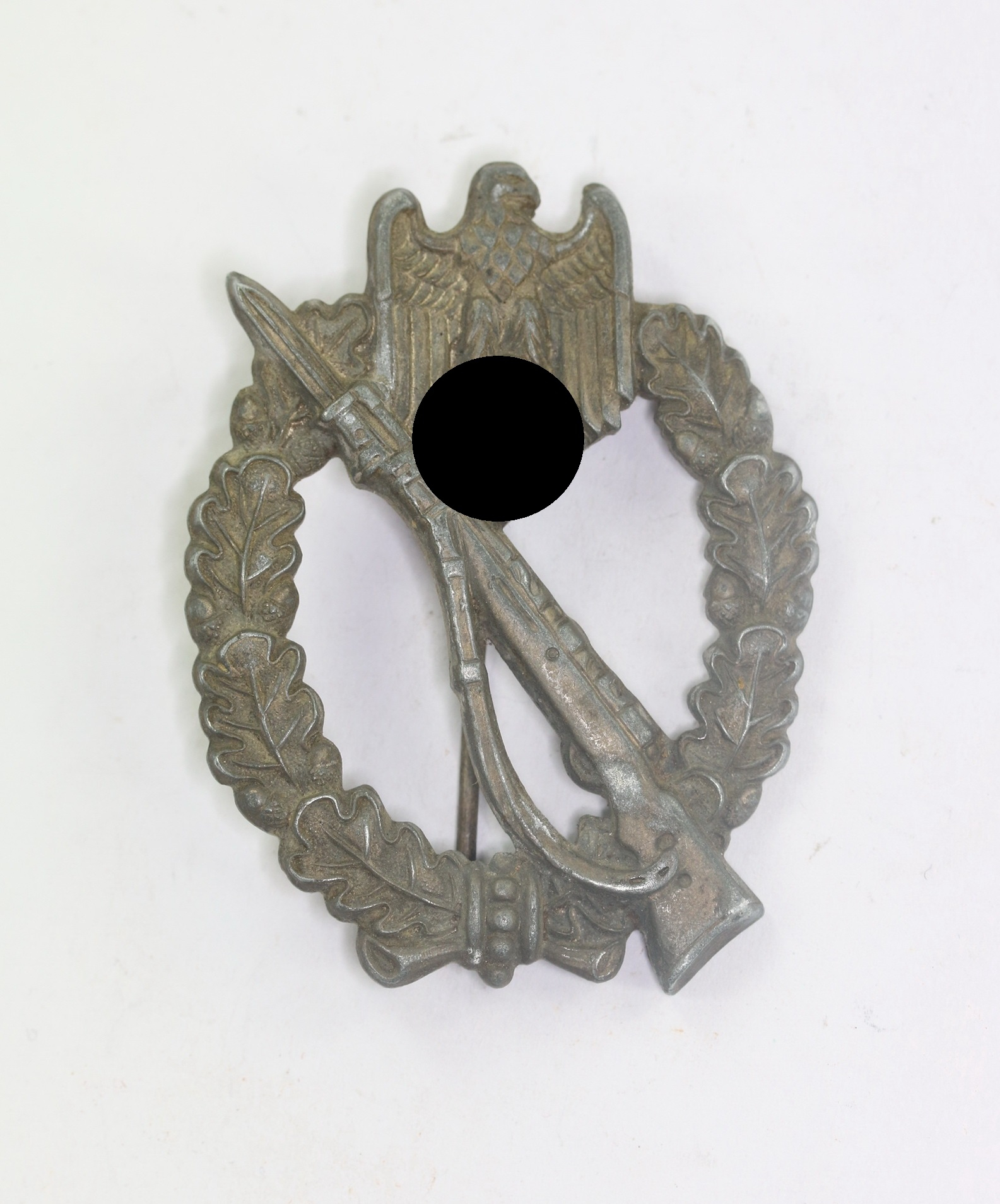 infanterie_sturmabzeichen_in_silber_hst Silver Infantry Assault Badge. Maker R.S. (Rudolf Souval, Wien) – Bild 1