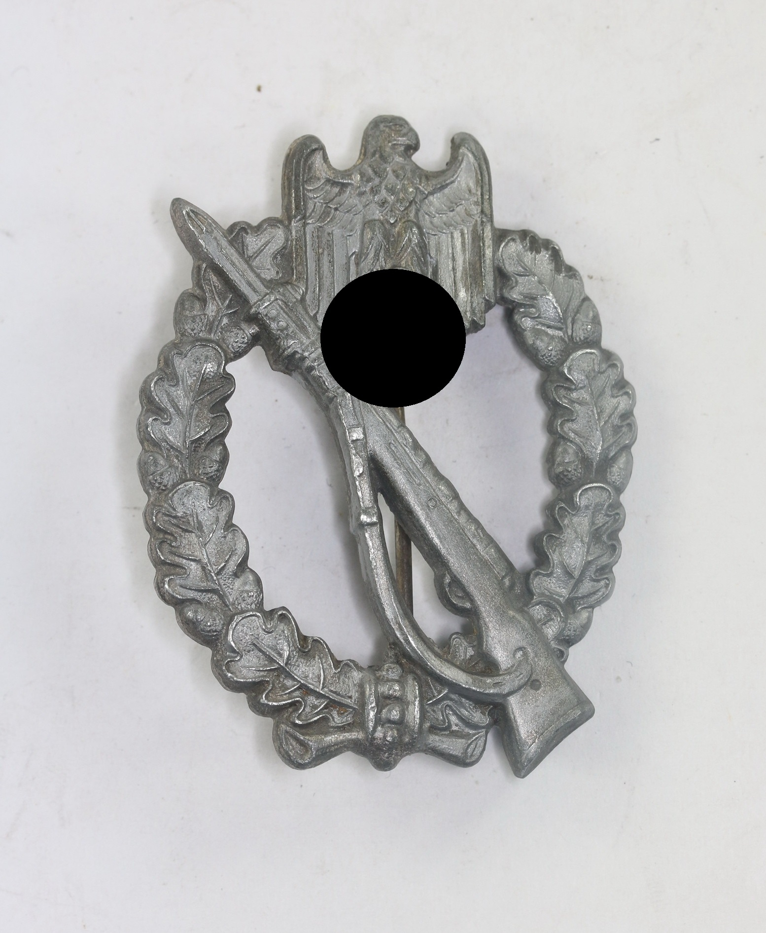 infanterie_sturmabzeichen_in_silber_hst Silver Infantry Assault Badge. Maker R.S. (Rudolf Souval, Wien) – Bild 1