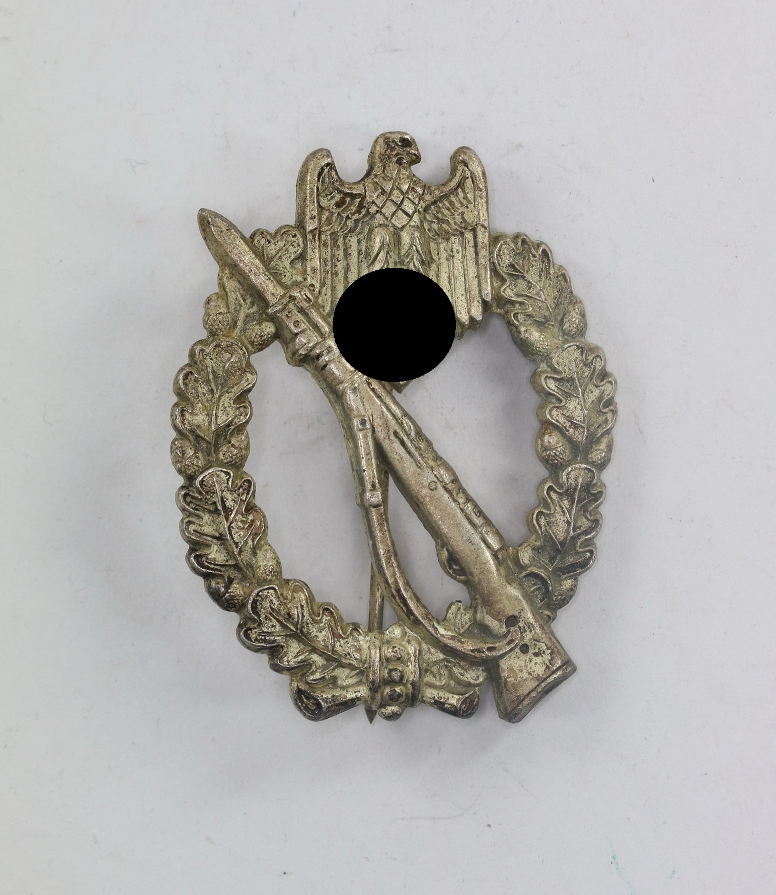 Infanterie Sturmabzeichen in Silber, Hst. W.H. (Wilhelm Hobacher, Wien) – Bild 1