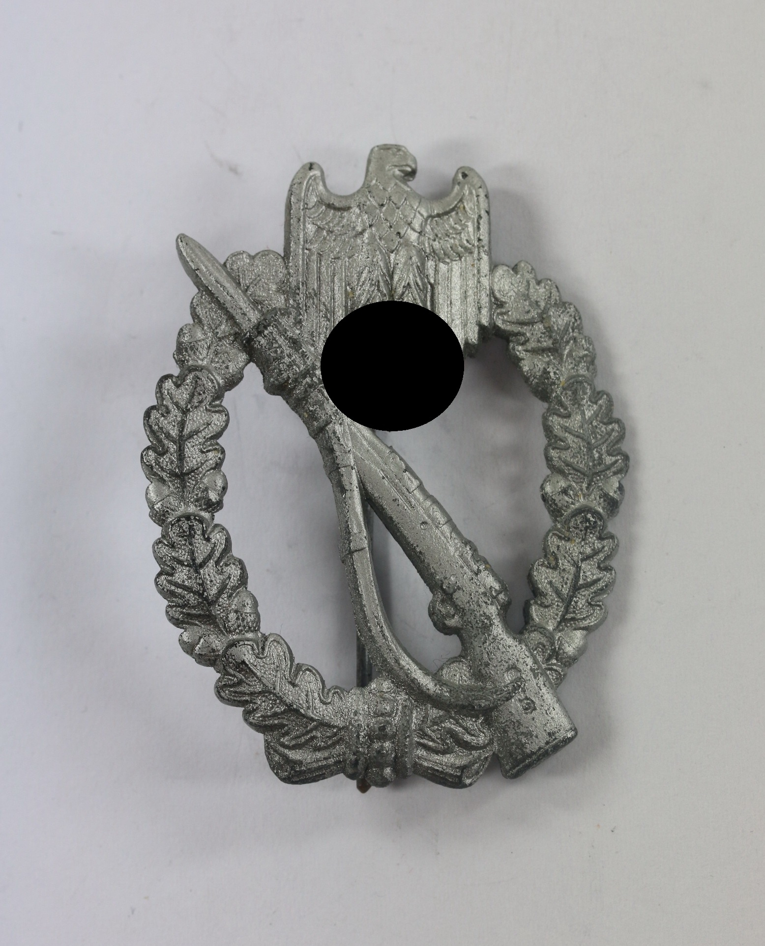 Infanterie Sturmabzeichen in Silber, Josef Bergs & Co., Gablonz (JB&Co.) – Bild 1