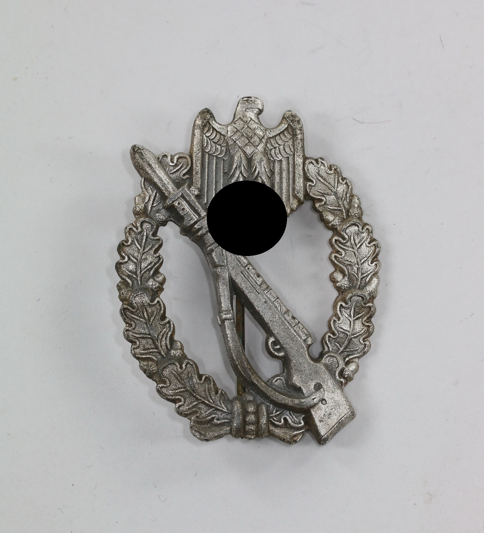 infanterie_sturmabzeichen_in_silber_s Silver Infantry Assault Badge. Type S.H.u.Co. – Bild 1