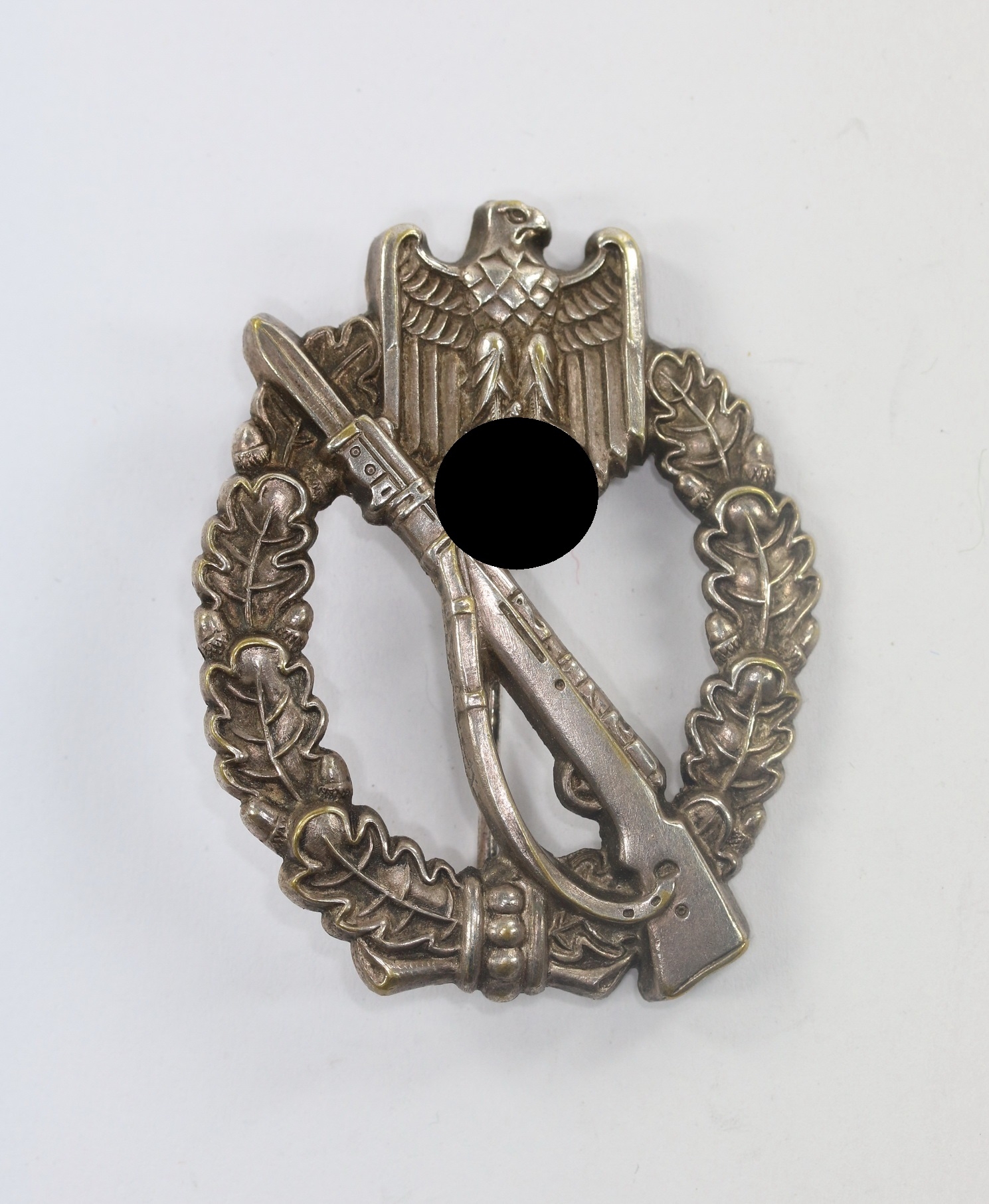 infanterie_sturmabzeichen_in_silber_schauerte_hohfeld_daisy_1_buntmetall_1__1_1 Infanterie Sturmabzeichen in Silber, Schauerte & Hohfeld (Daisy 1), Buntmetall (!) – Bild 1