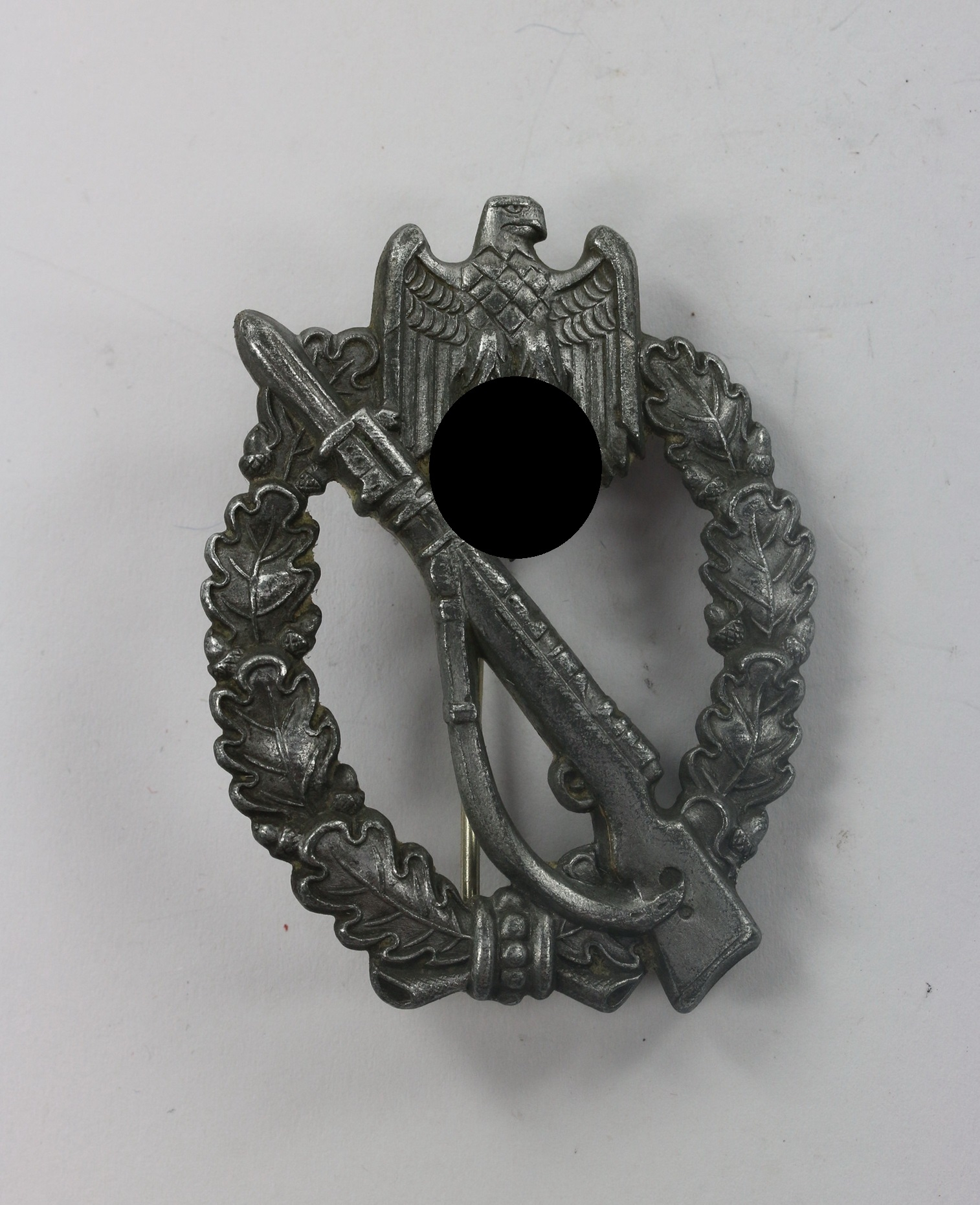 Silver Infantry Assault Badge. Type Sohni, Heubach & Co., Oberstein (Hst. S.H.u.Co.) – Bild 1