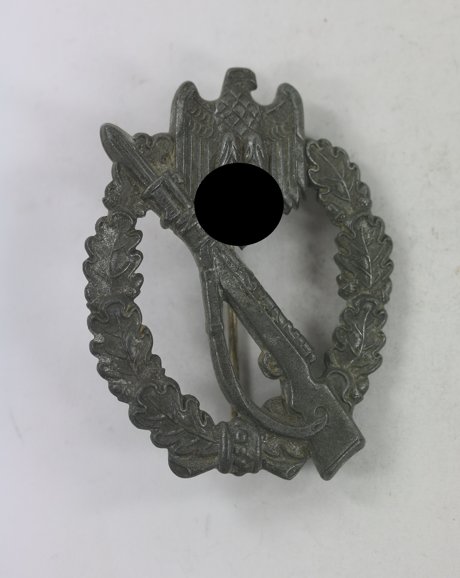 Infanterie Sturmabzeichen in Silber, Sohni, Heubach & Co., Oberstein (S.H.u.Co.) – Bild 1