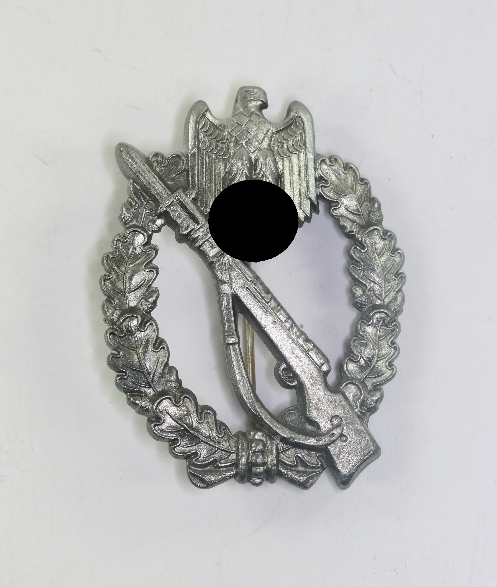 Infanterie Sturmabzeichen in Silber, Sohni, Heubach & Co., Oberstein (S.H.u.Co.) – Bild 1