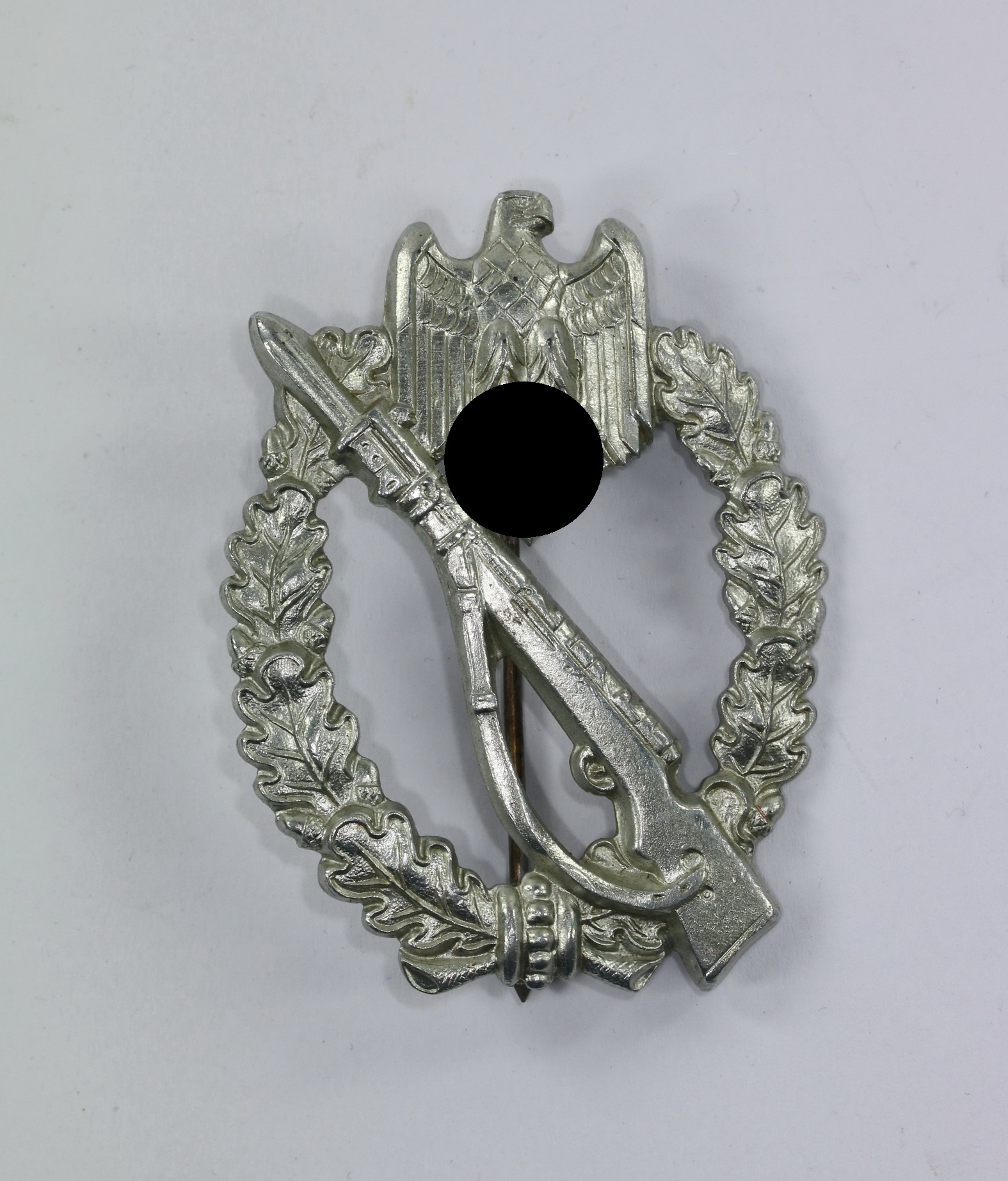infanterie_sturmabzeichen_silber_hersteller_s Infanterie-Sturmabzeichen in Silber, Hst. S.H.u.Co. 41 – Bild 1