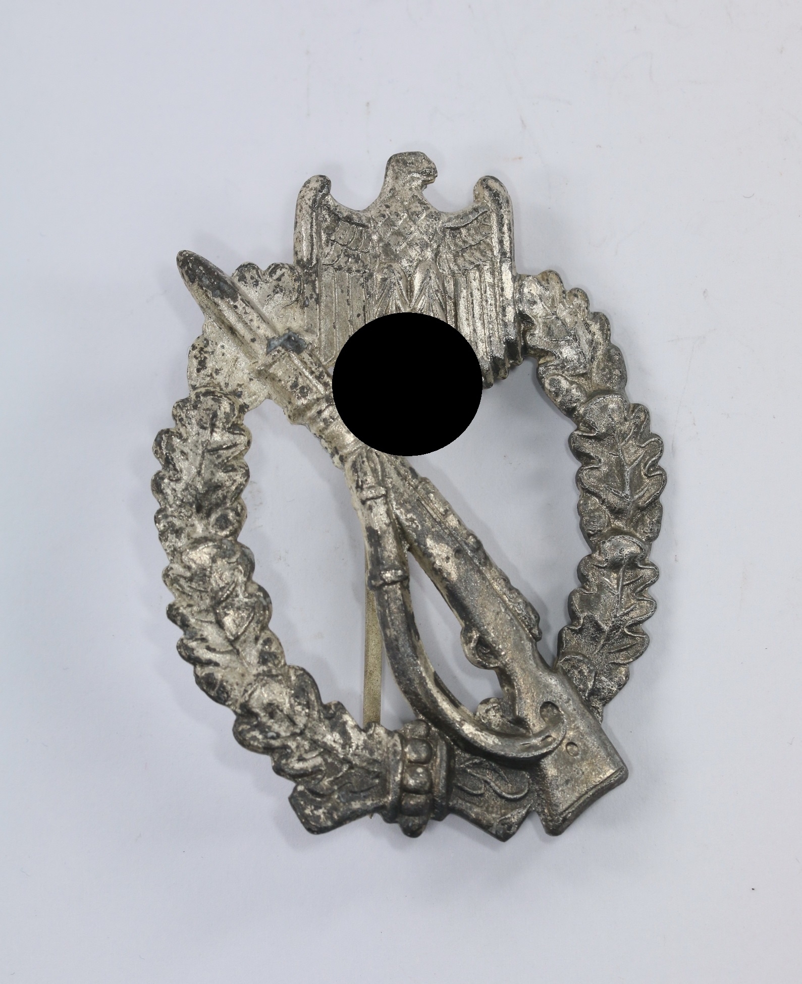 infanterie_sturmabzeichen_silber_wiedmann_1__1 Silver Infantry Assault Badge. Maker ÜÜ. – Bild 1
