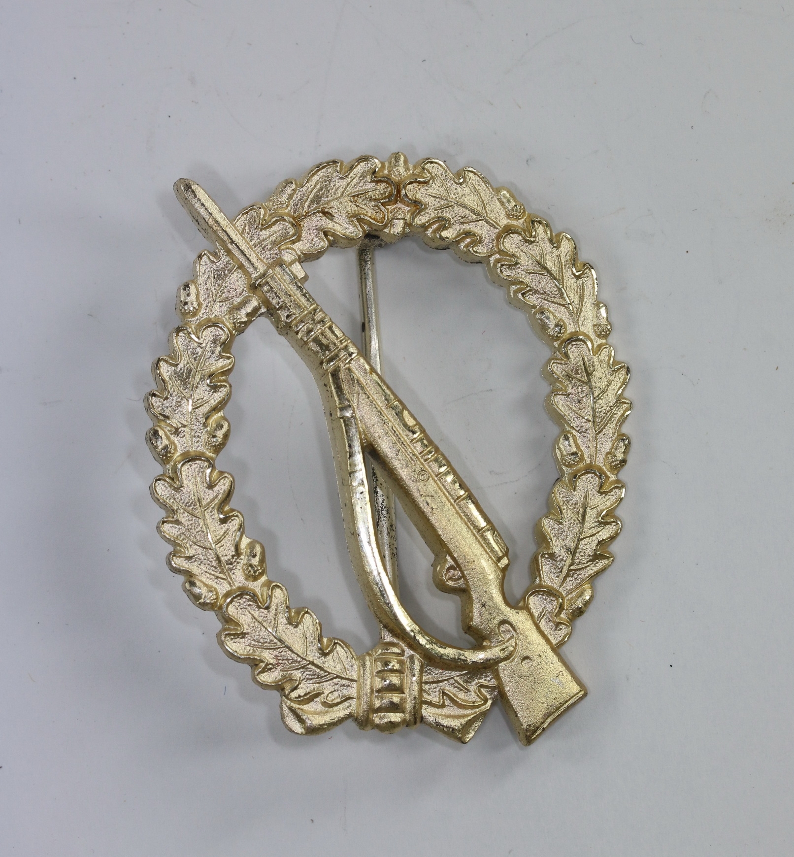 Silver Infantry Assault Badge 1957 Pattern. Type Steinhauer & Lück. – Bild 1