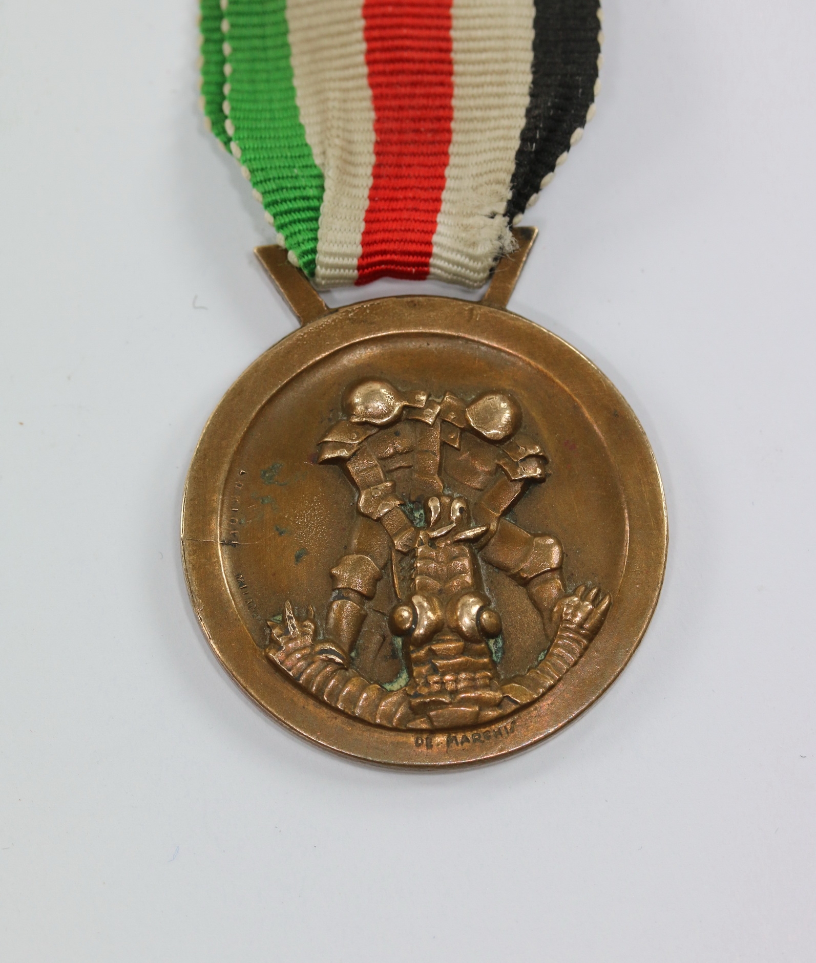 italenisch_deutsche_feldzugsmedaille_afriks_1_ German/Italian Africa Campaign Medal. – Bild 1