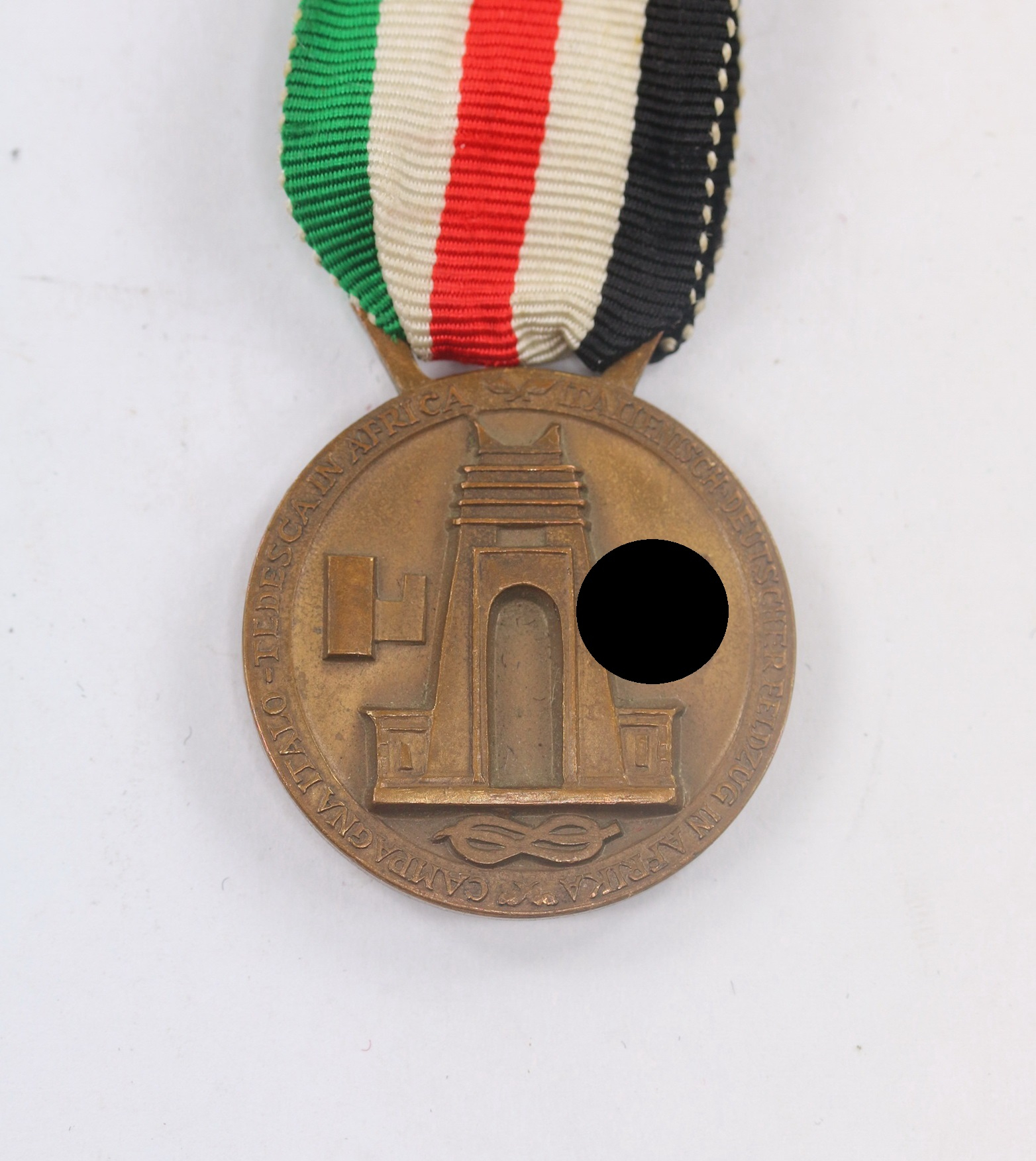 italienisch_deutsche_feldzugsmedaille_f_r_afrika_1__15 Italian/German Africa Campaign Medal. – Bild 1