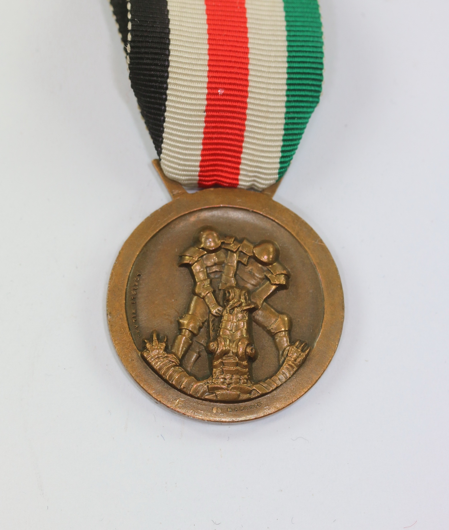 italienisch_deutsche_feldzugsmedaille_f_r_afrika_1__2 German/Italian Africa Campaign Medal. – Bild 1